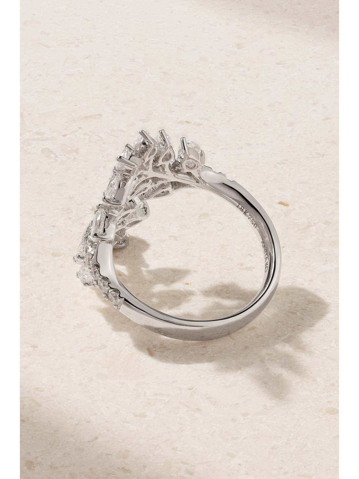 Anita Ko Jasmine 18-karat Gold Diamond Ring In White Gold
