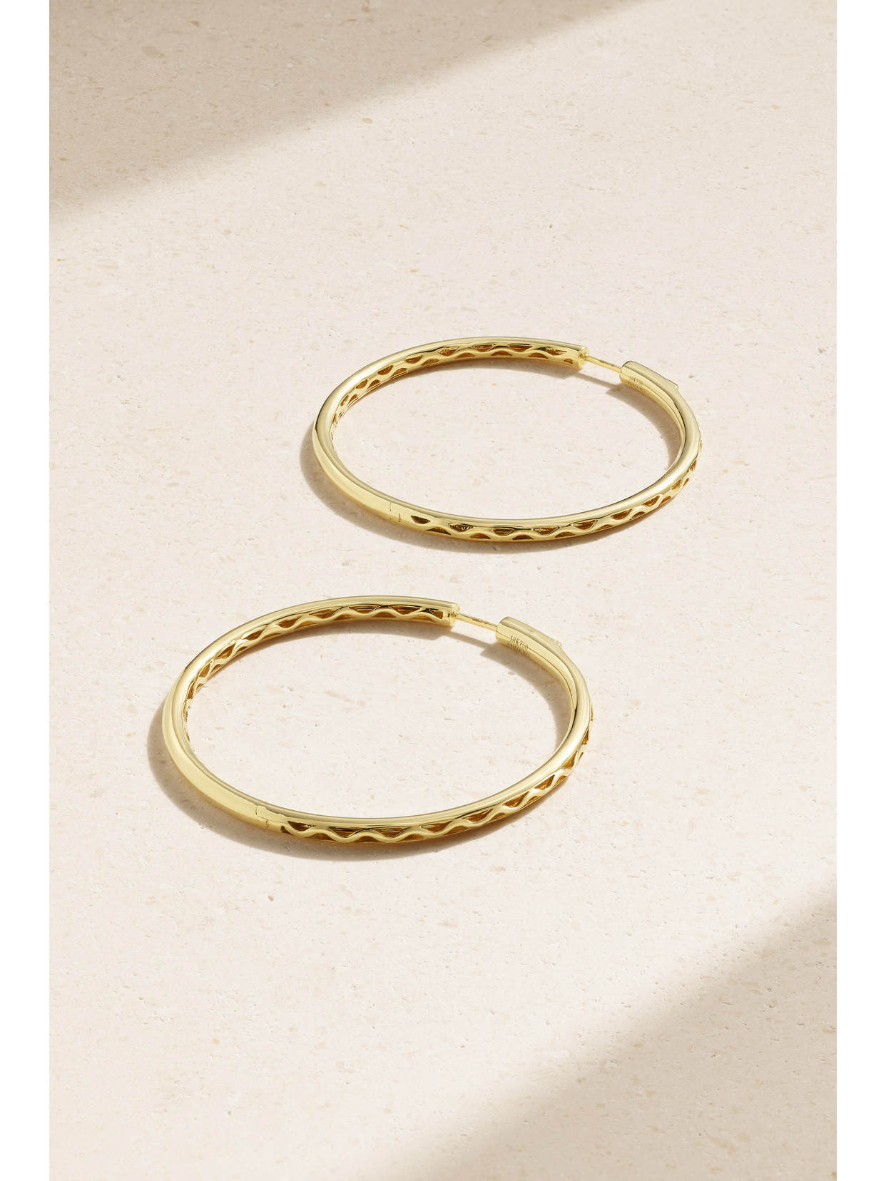 Anita Ko Large 18-karat Gold Hoop Earrings