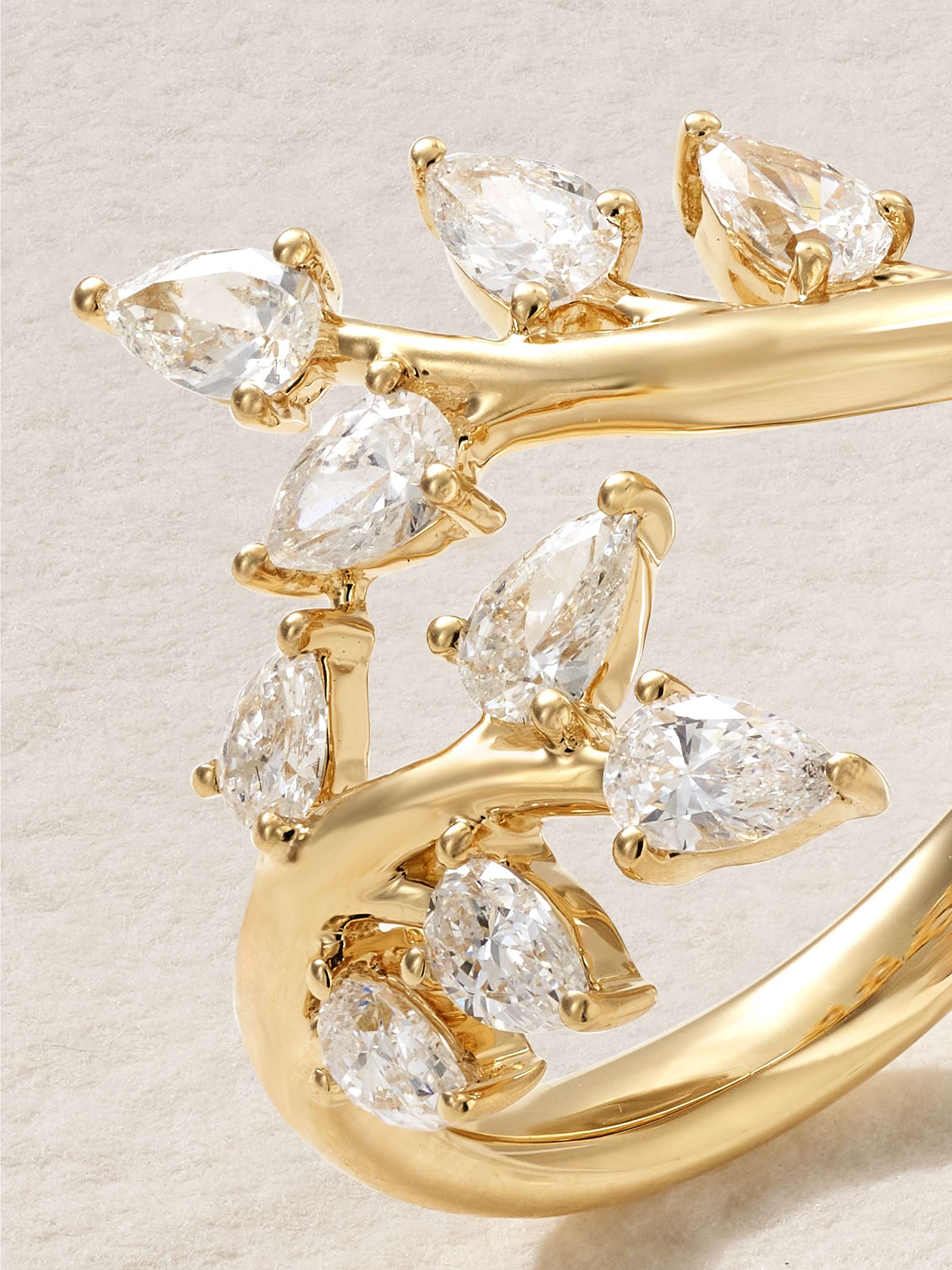 ANITA KO Ivy 18-karat gold diamond ring