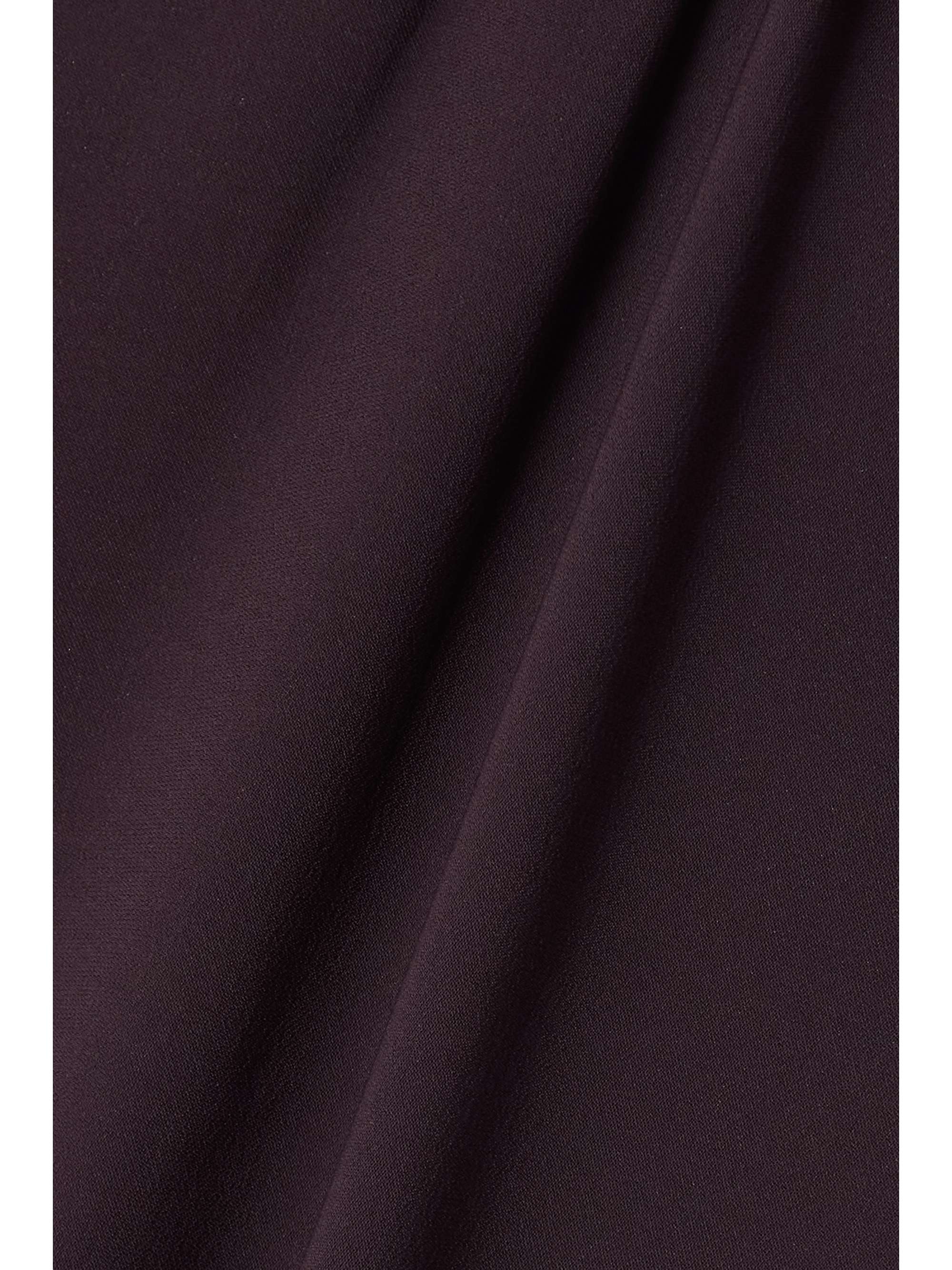 NENSI DOJAKA Open-back cutout stretch-jersey gown