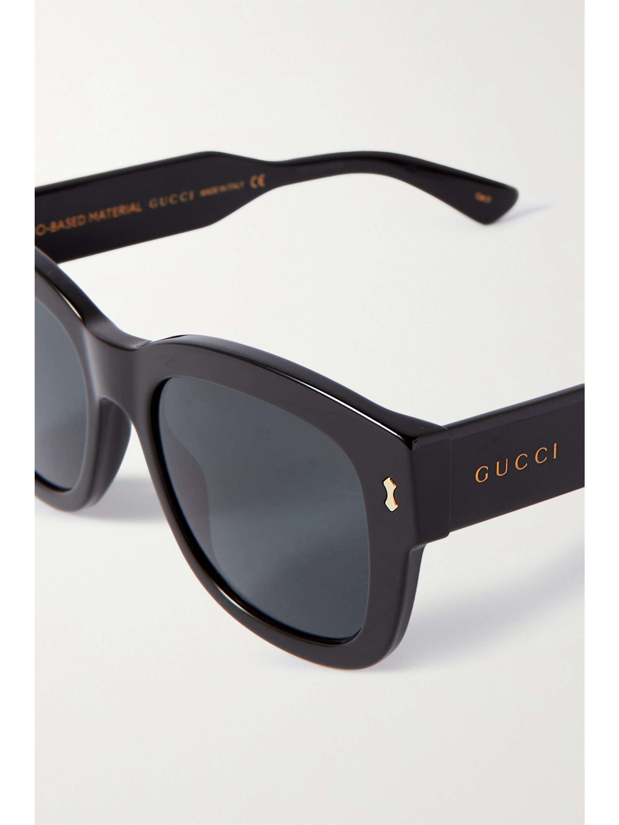 GUCCI EYEWEAR Dframe acetate sunglasses NETAPORTER