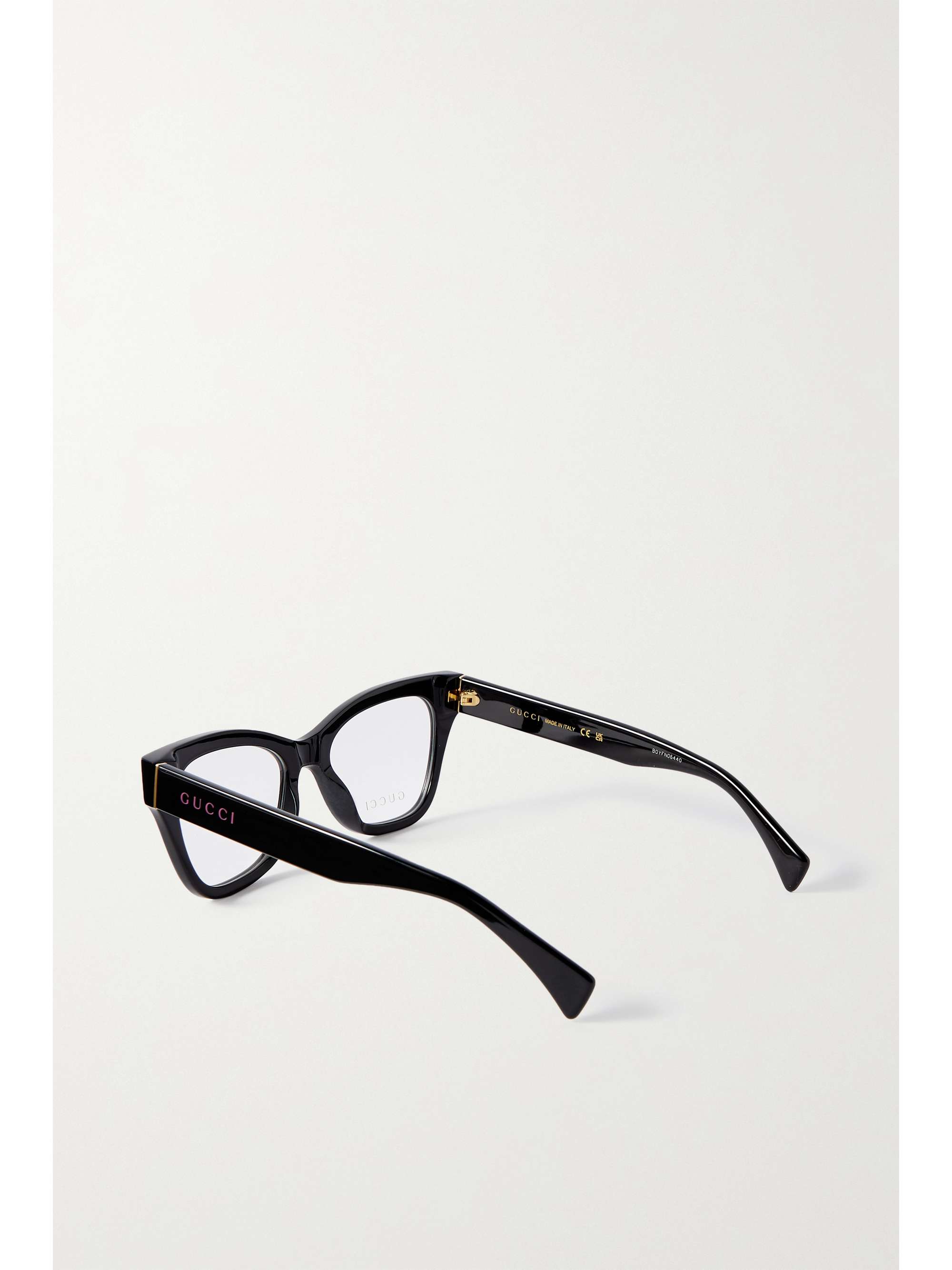 GUCCI EYEWEAR Cat-eye acetate optical glasses