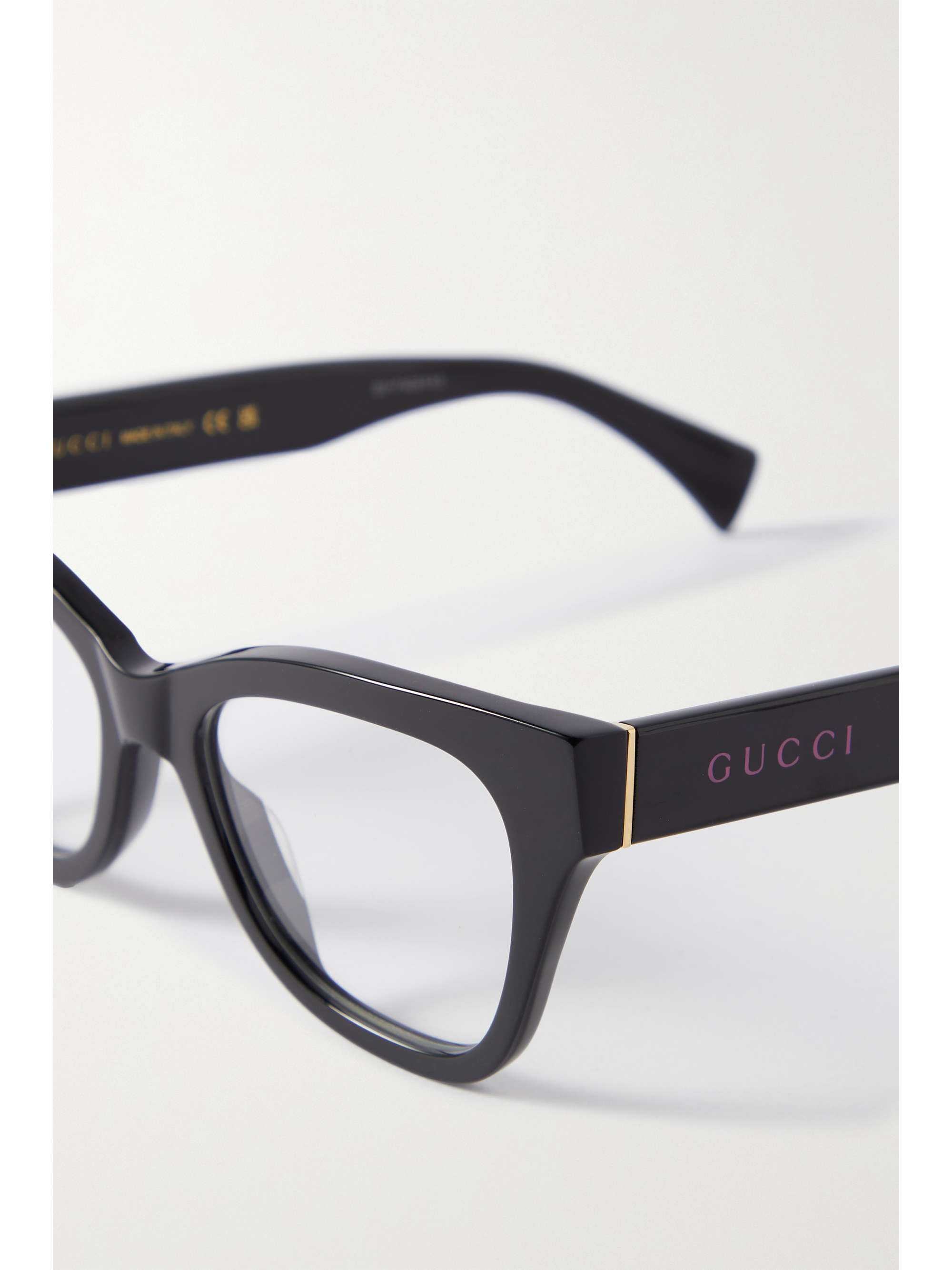 GUCCI EYEWEAR Cat-eye acetate optical glasses