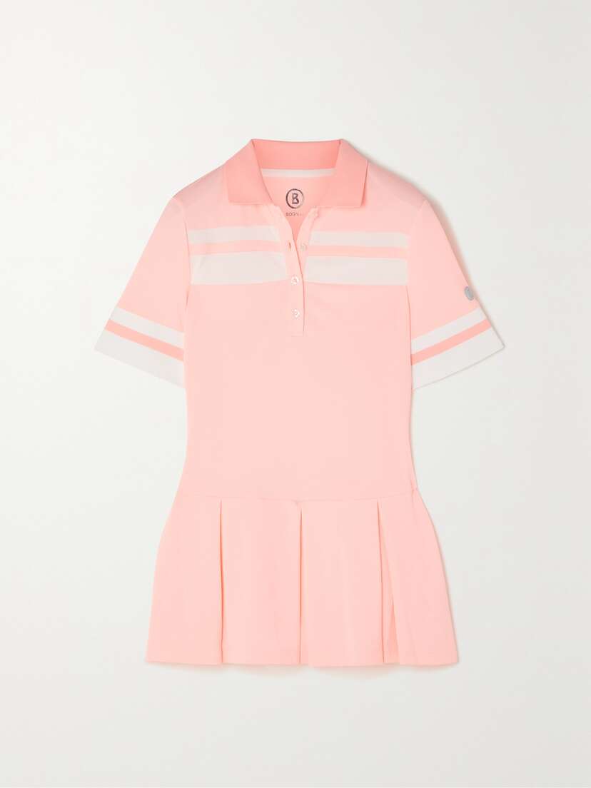 Bogner Senja Striped Piqué Golf Top