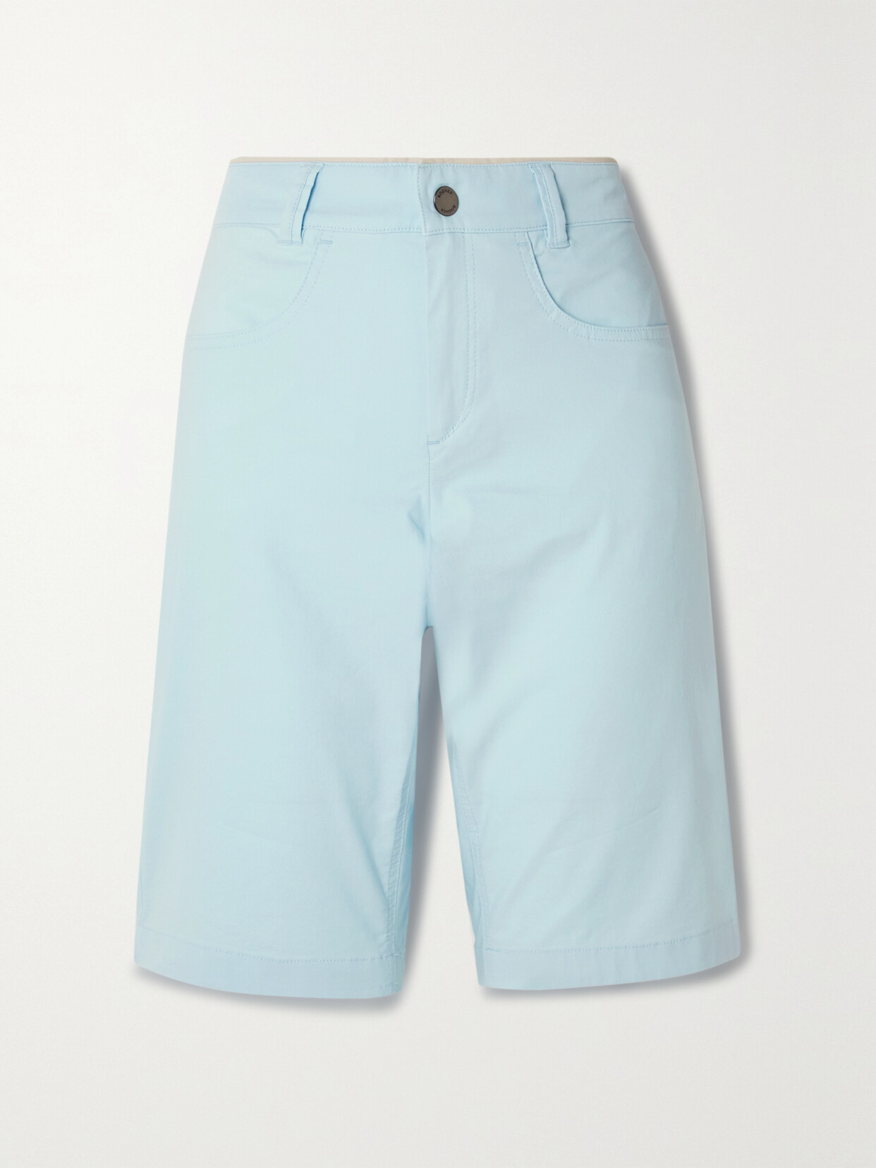Bogner Jolita Cotton-blend Gabardine Golf Shorts In Blue