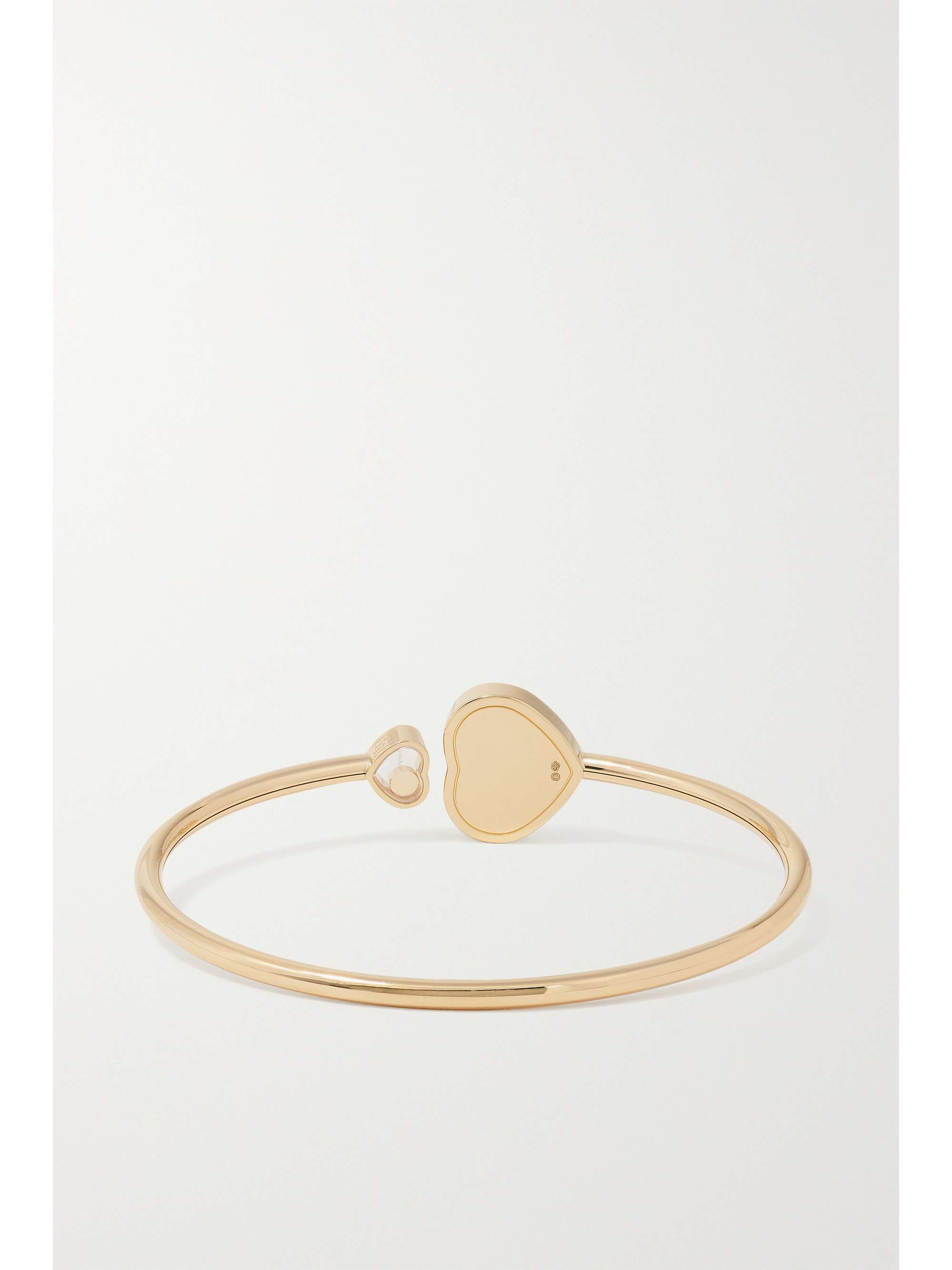 CHOPARD Happy Hearts 18-karat gold diamond cuff