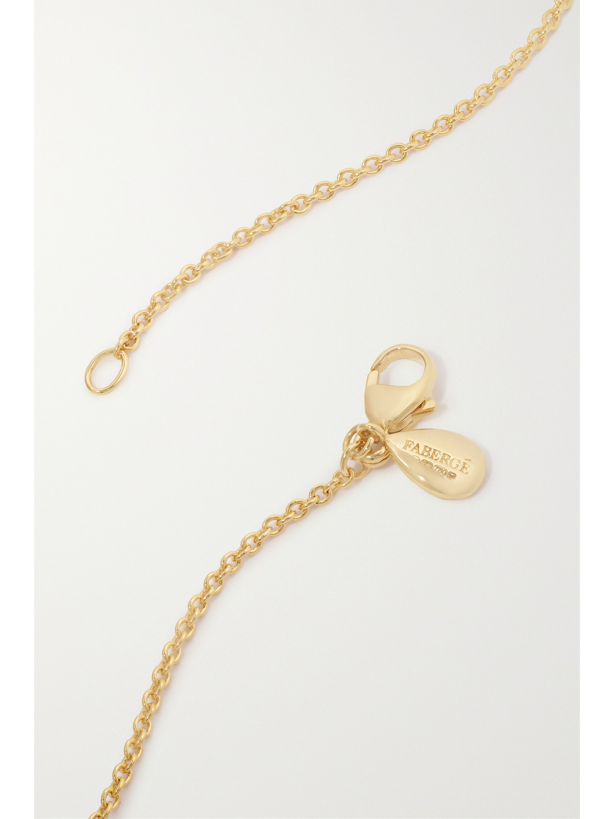 Fabergé Heritage 18-karat Gold, Enamel And Diamond Necklace In Gold