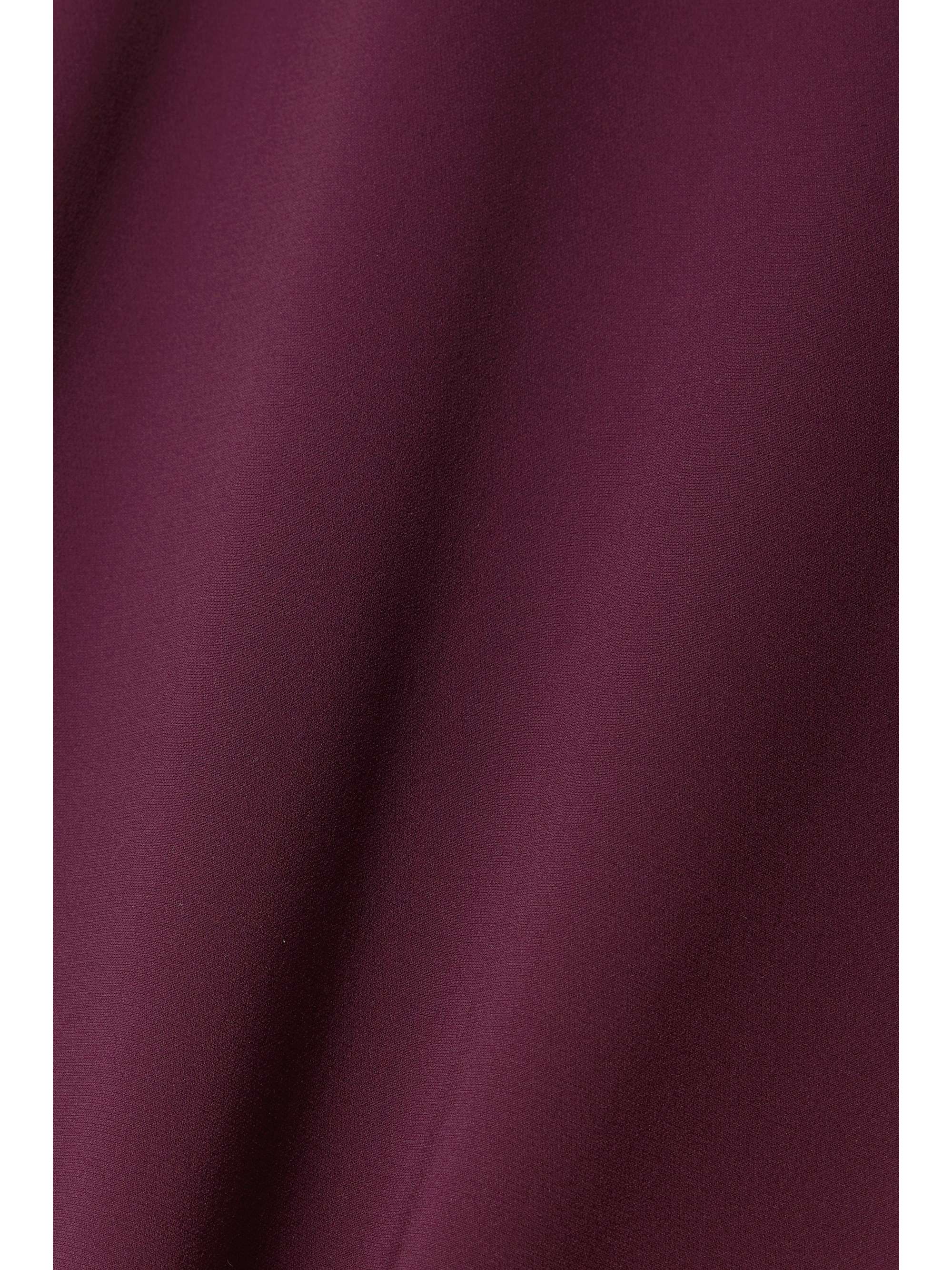 OSCAR DE LA RENTA 挖剪垂坠弹力真丝礼服