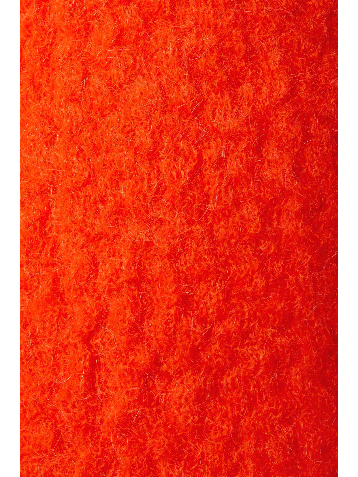 Isabel Marant Aria Off-the-shoulder Brushed-knit Mini Dress In Orange