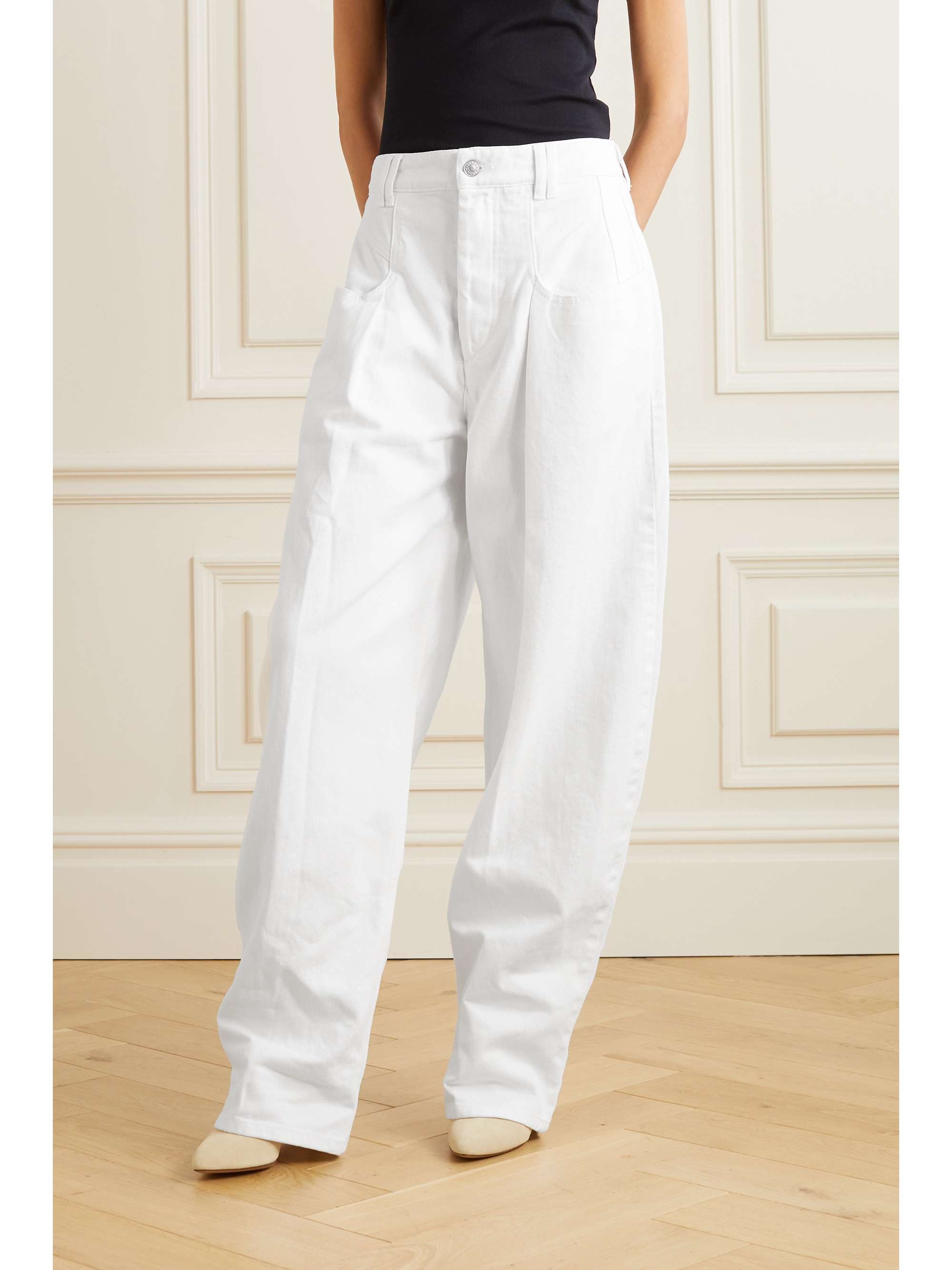 ISABEL MARANT Vetea high-rise tapered jeans