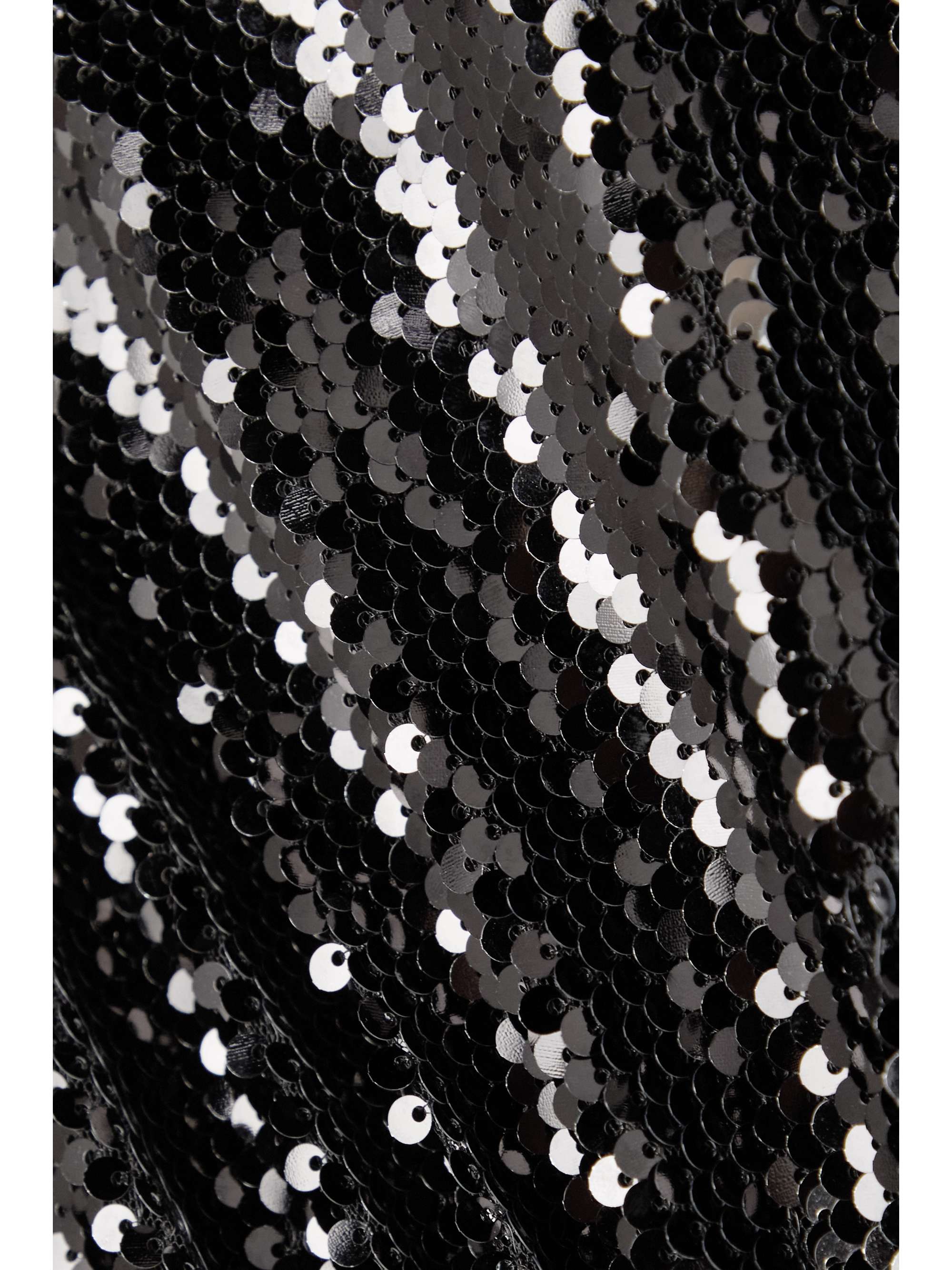 ISABEL MARANT Mandy strapless sequined crepe top