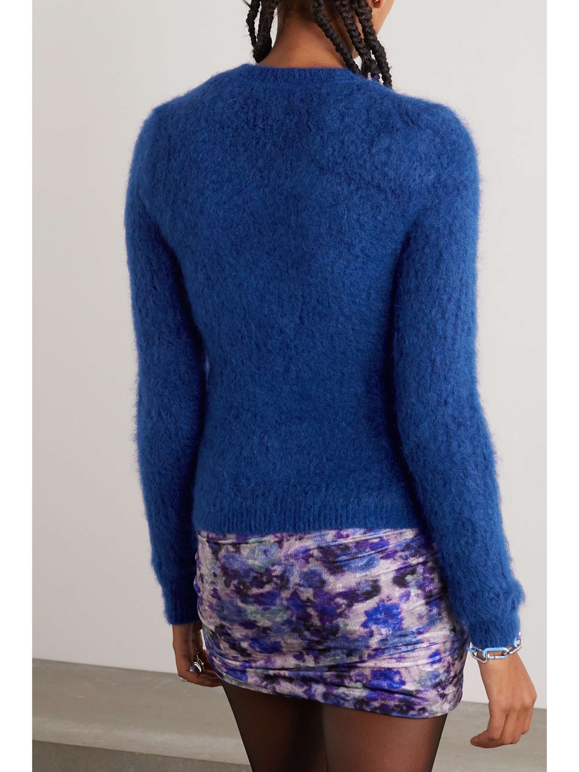 ISABEL MARANT Alford cutout mohair-blend sweater