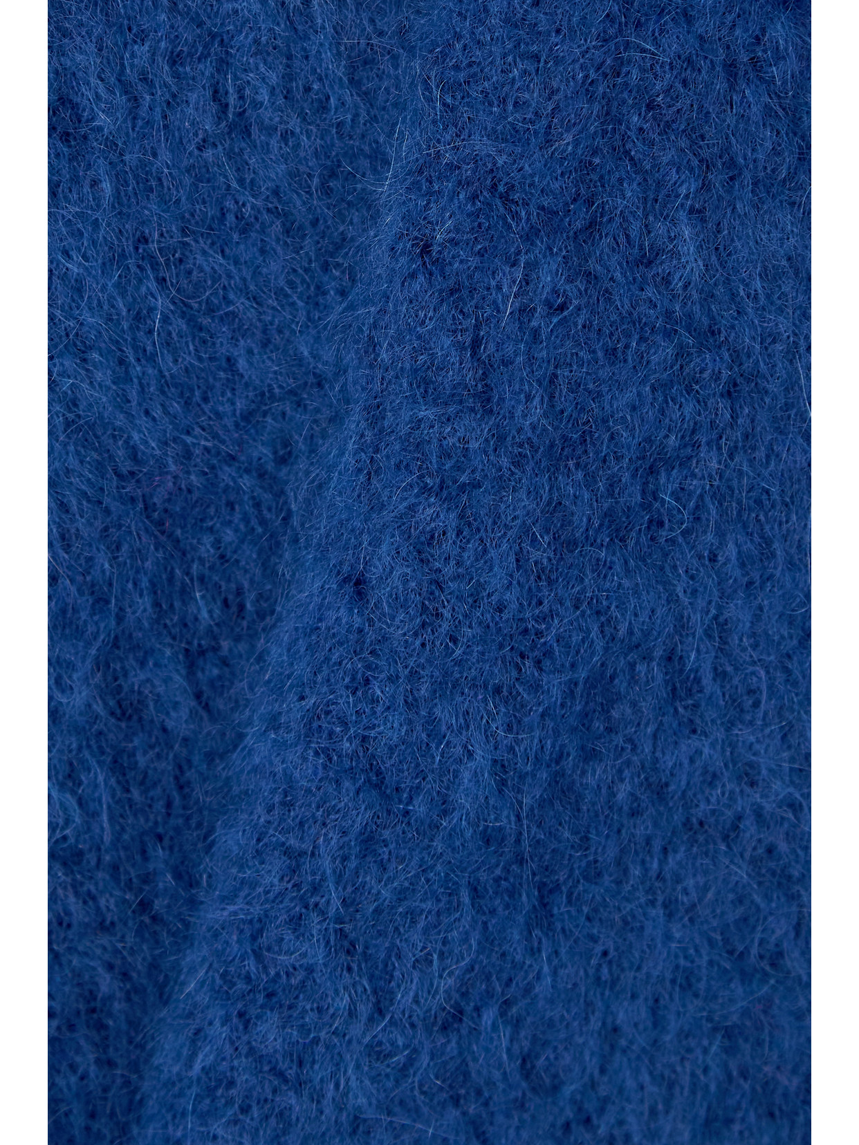 Isabel Marant Alford Cutout Layered Fuzzy Knit Sweater In Blue