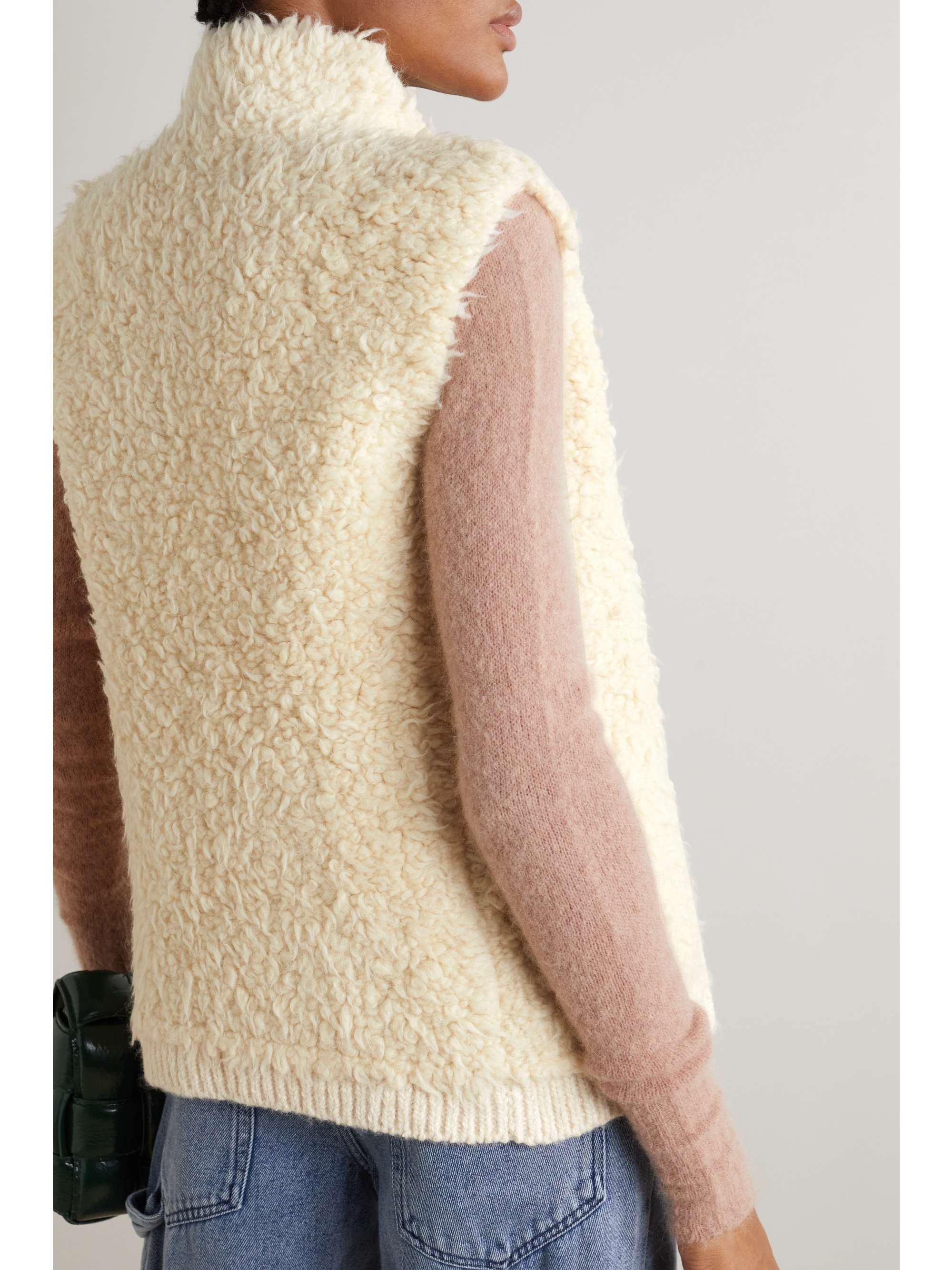 ISABEL MARANT Velia wool-blend gilet