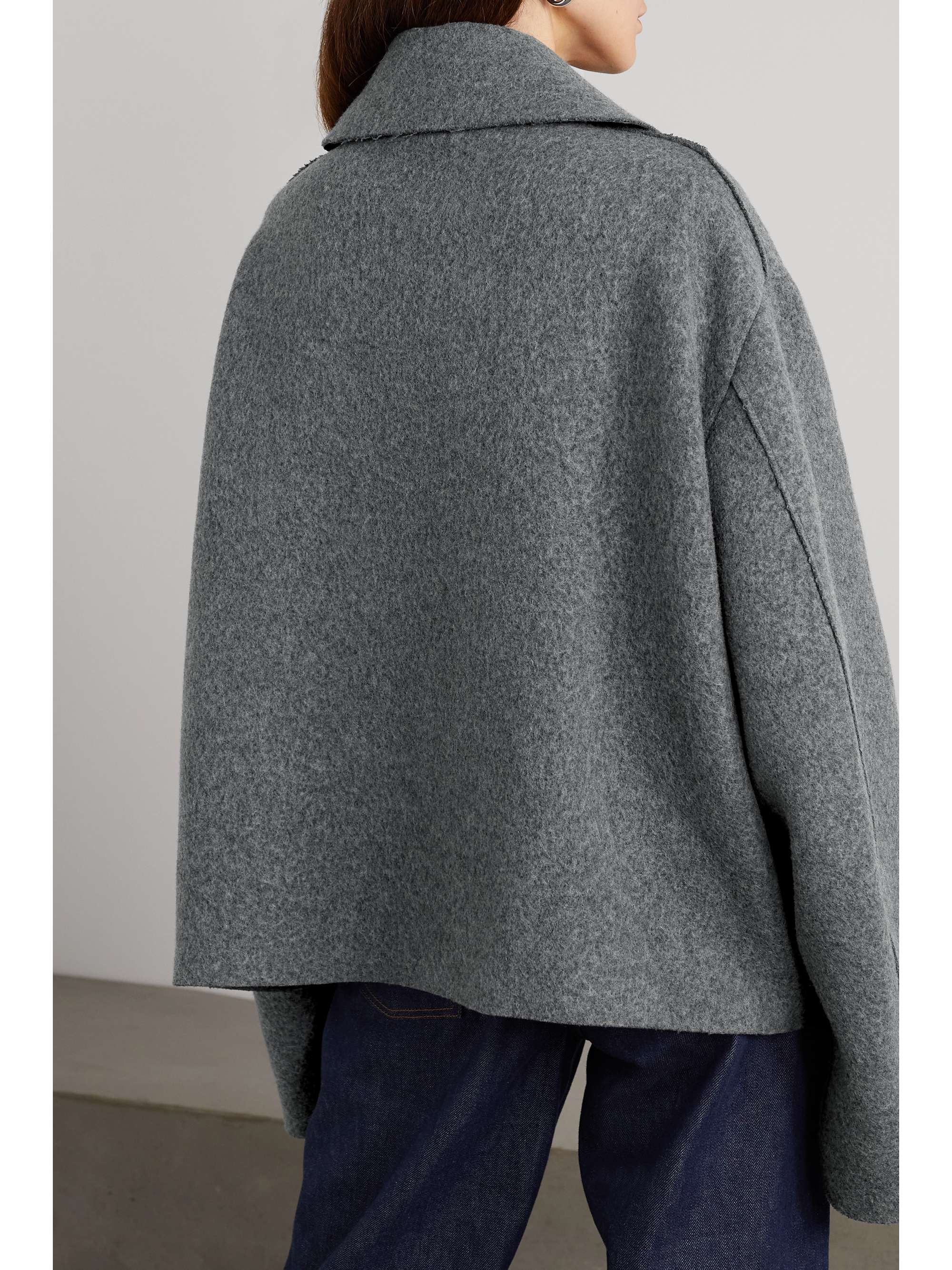 KASSL EDITIONS Wool-felt jacket
