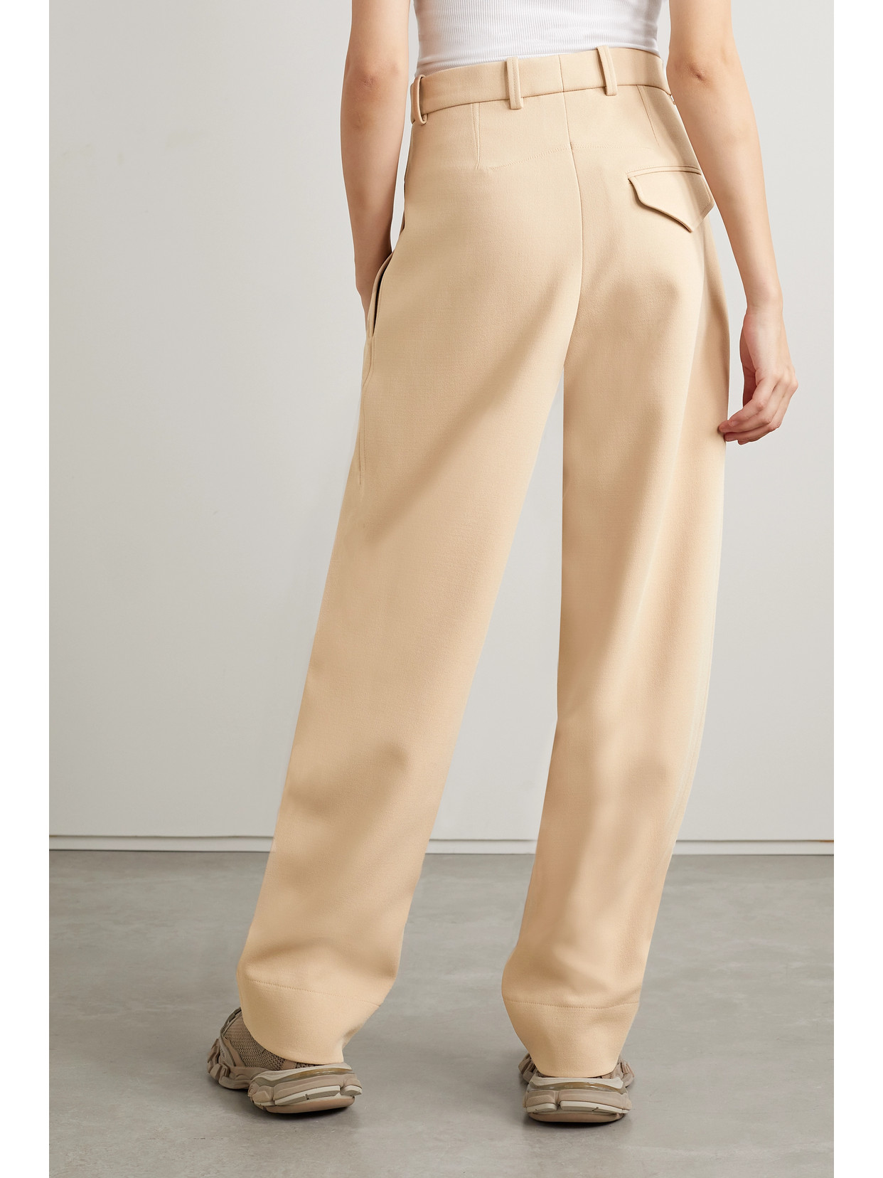 Wardrobe.nyc Wardrobe. Nyc Hb Trouser In Biscuit