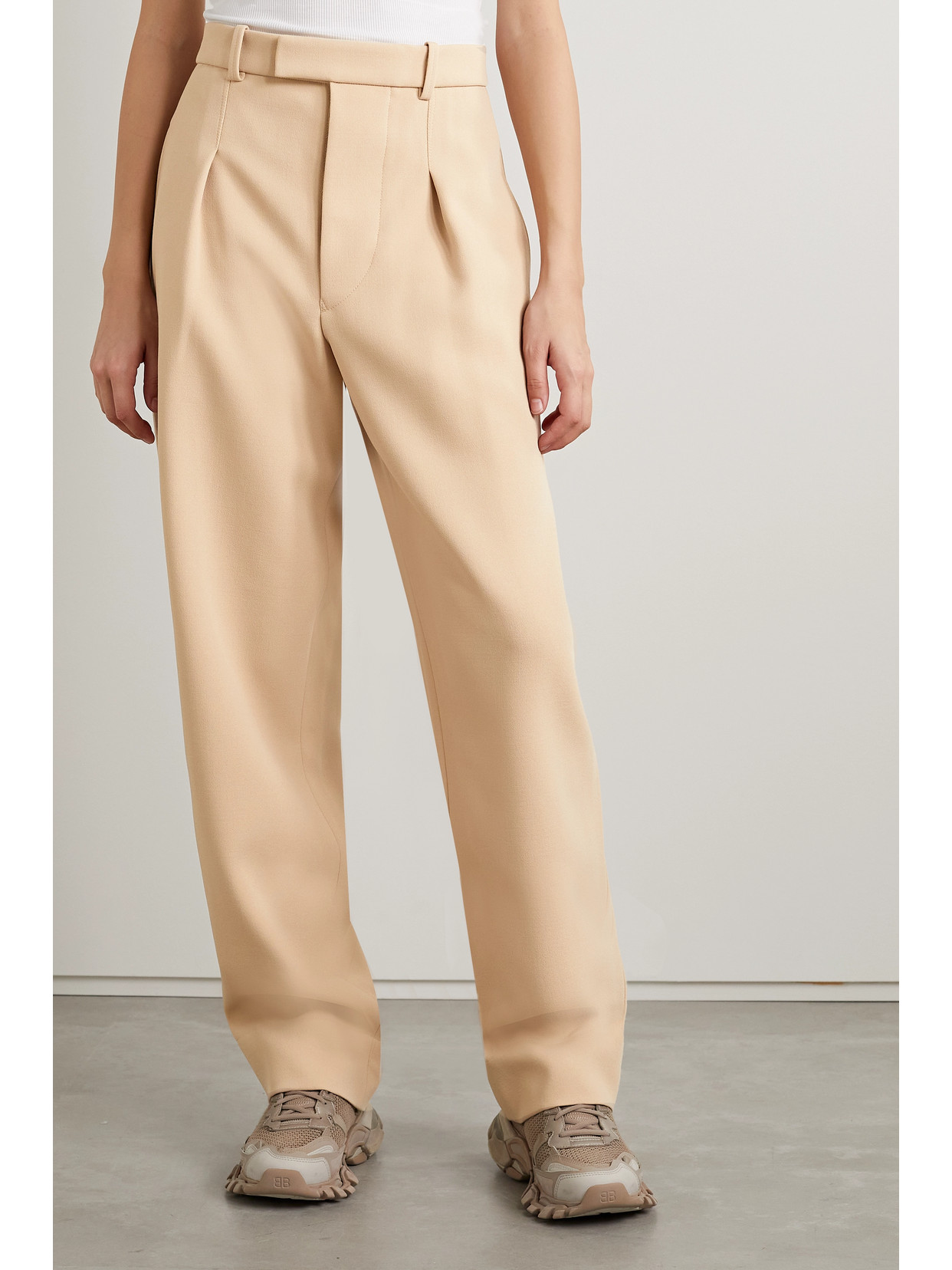 Wardrobe.nyc Wardrobe. Nyc Hb Trouser In Biscuit