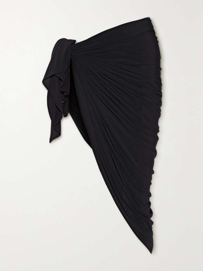 Norma Kamali Ernie Stretch-jersey Pareo -  - One size