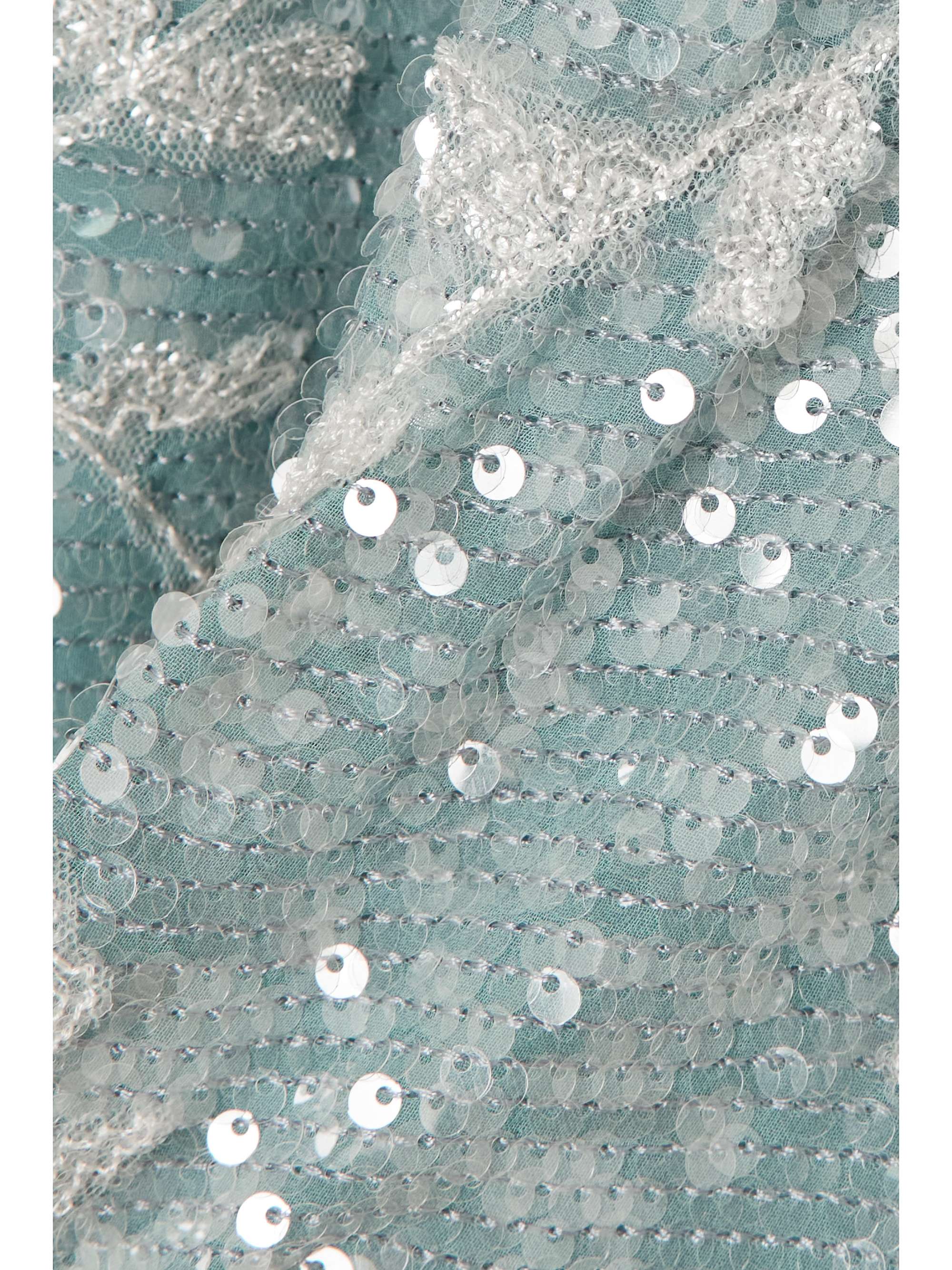 ERDEM Bette sequined embroidered crepe mini dress