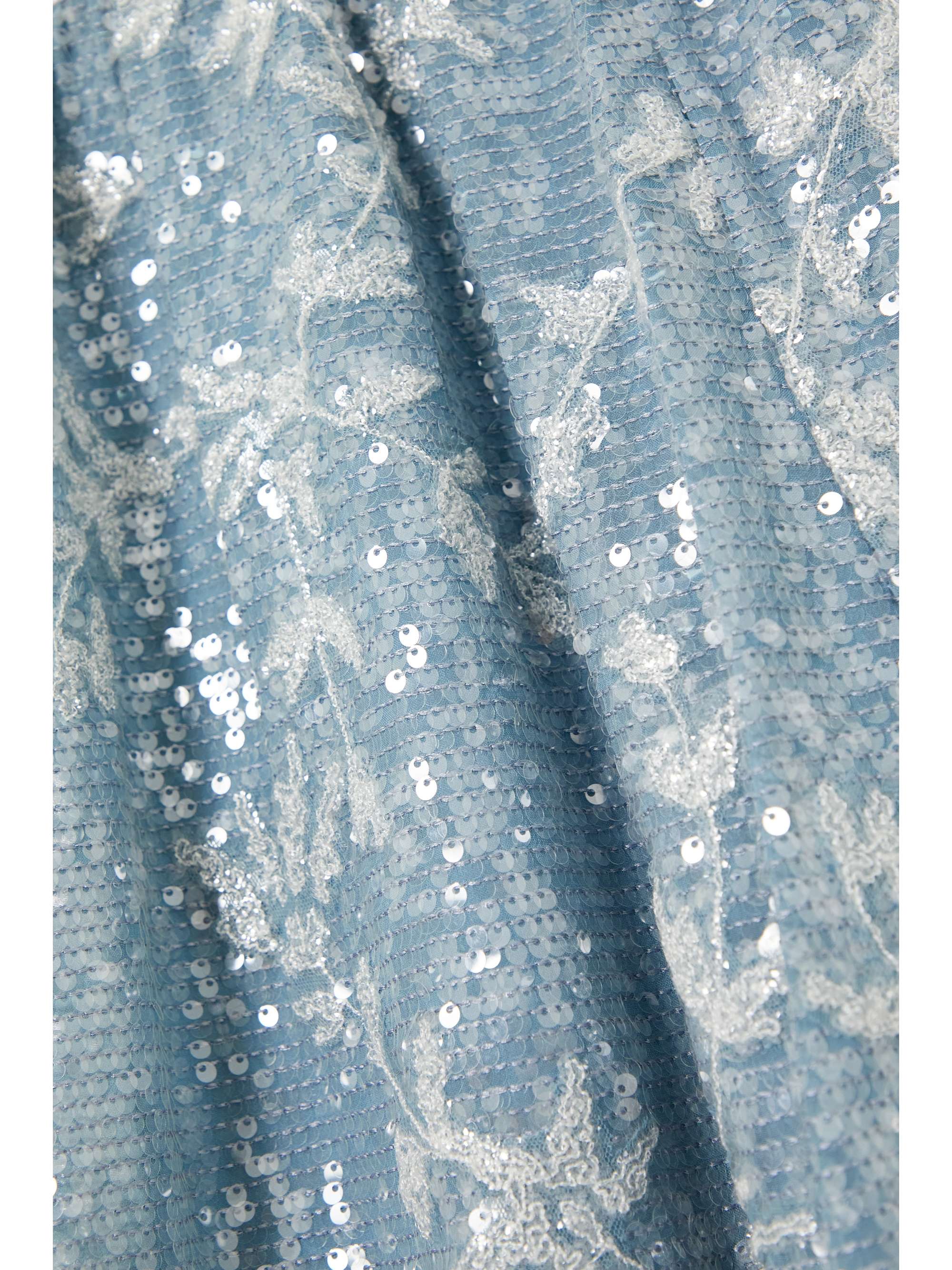 ERDEM Kara sequined embroidered chiffon gown