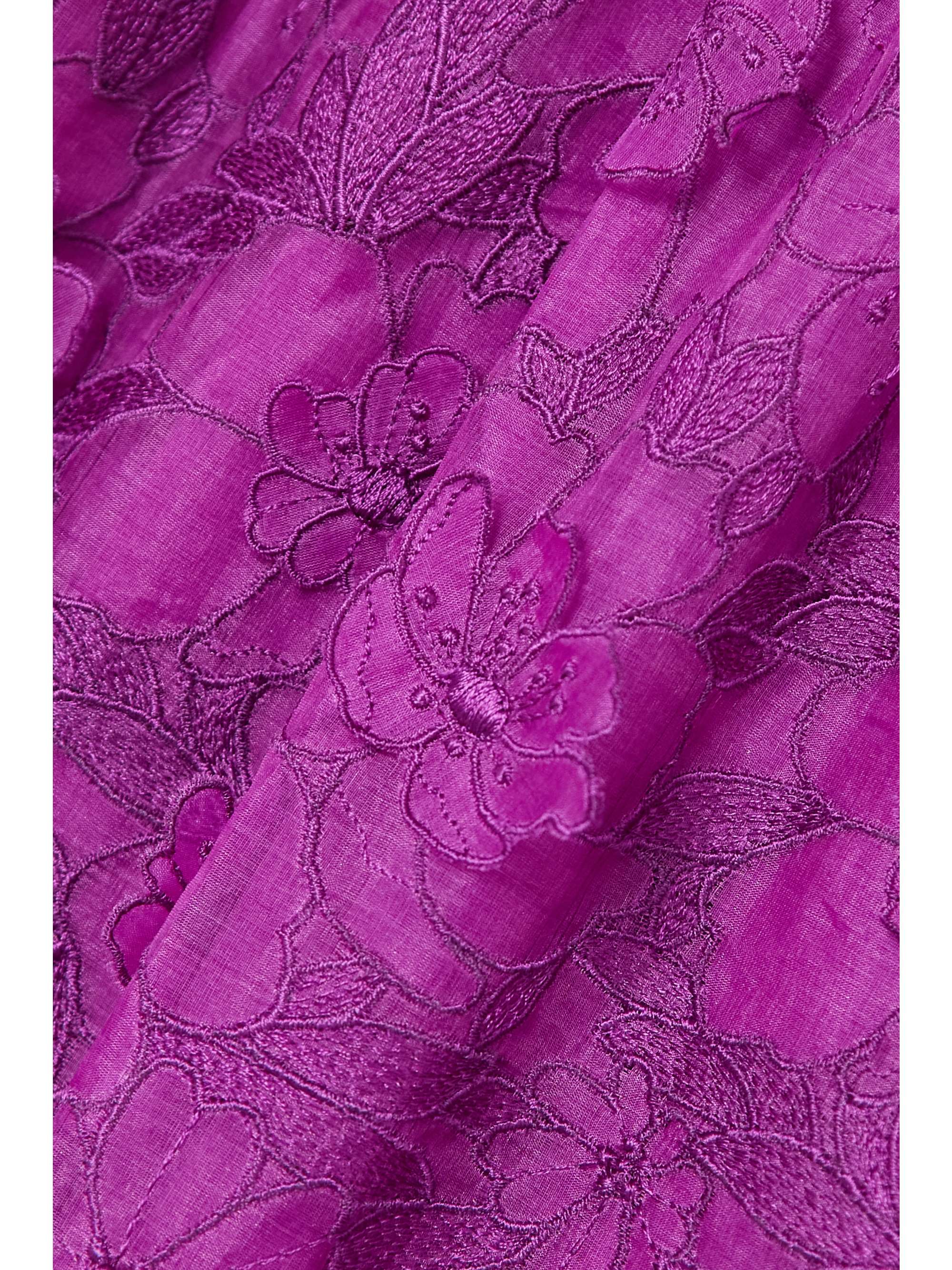 ERDEM Cybill embroidered gown NETAPORTER