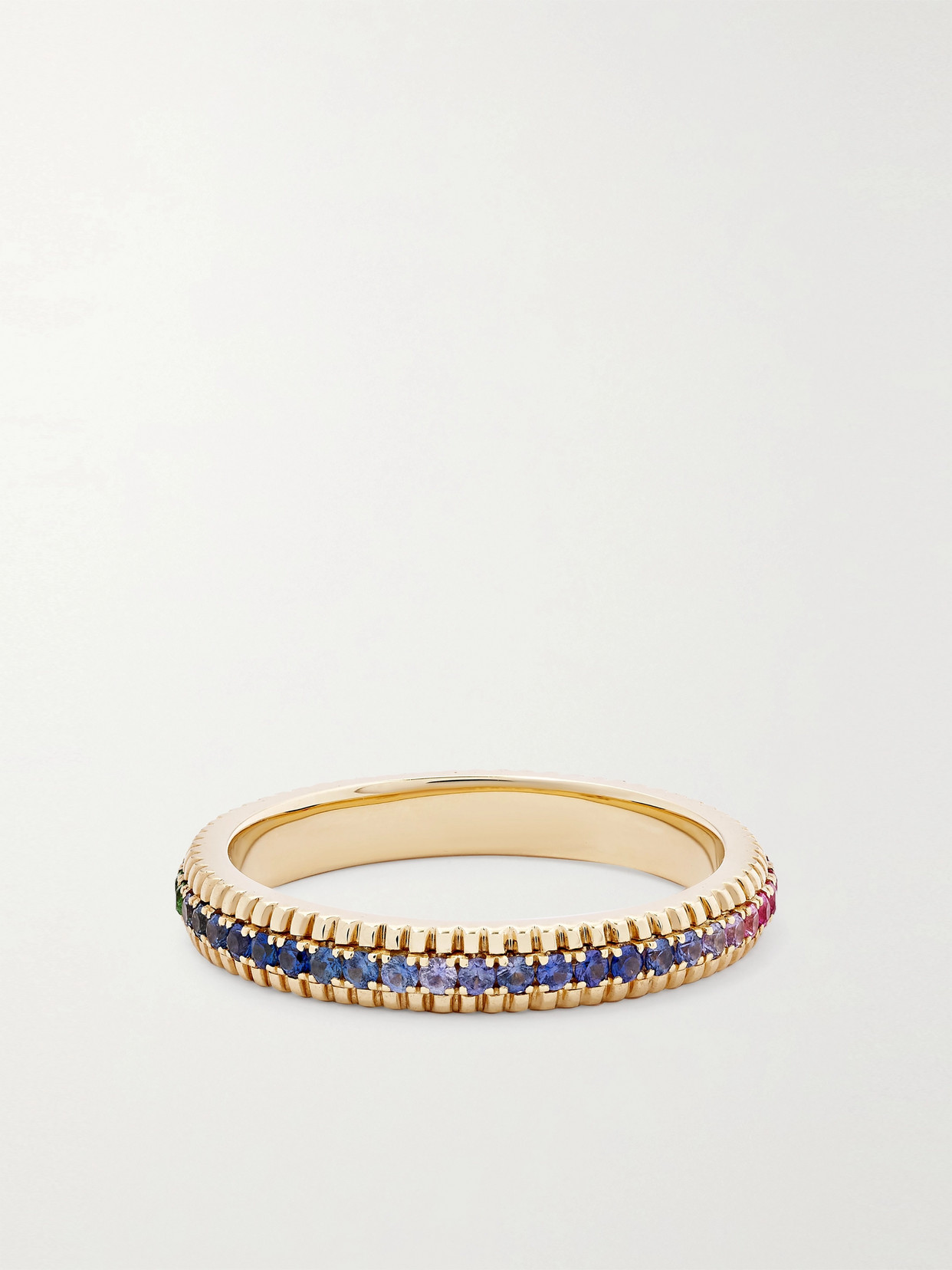 Fabergé Colours Of Love 18-karat Gold Multi-stone Ring In Gold