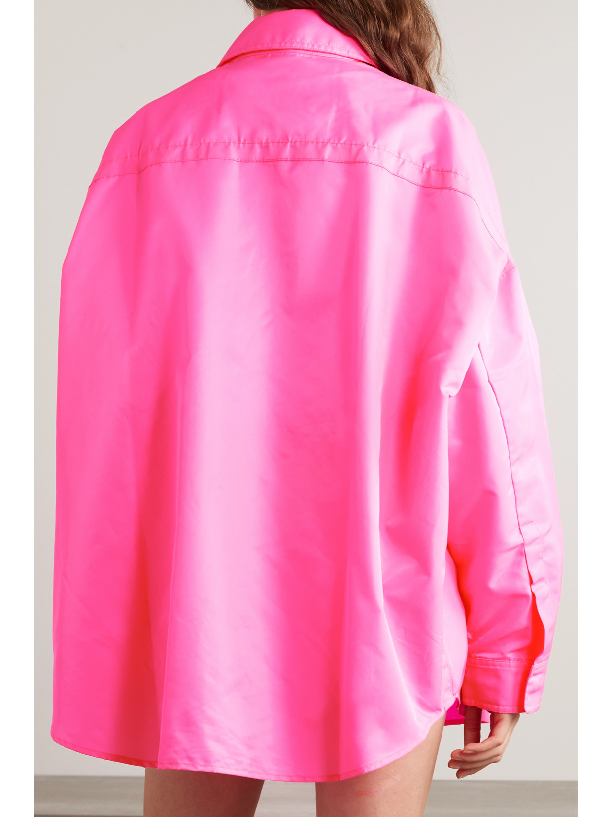 Perla Oversized Woven Shirt