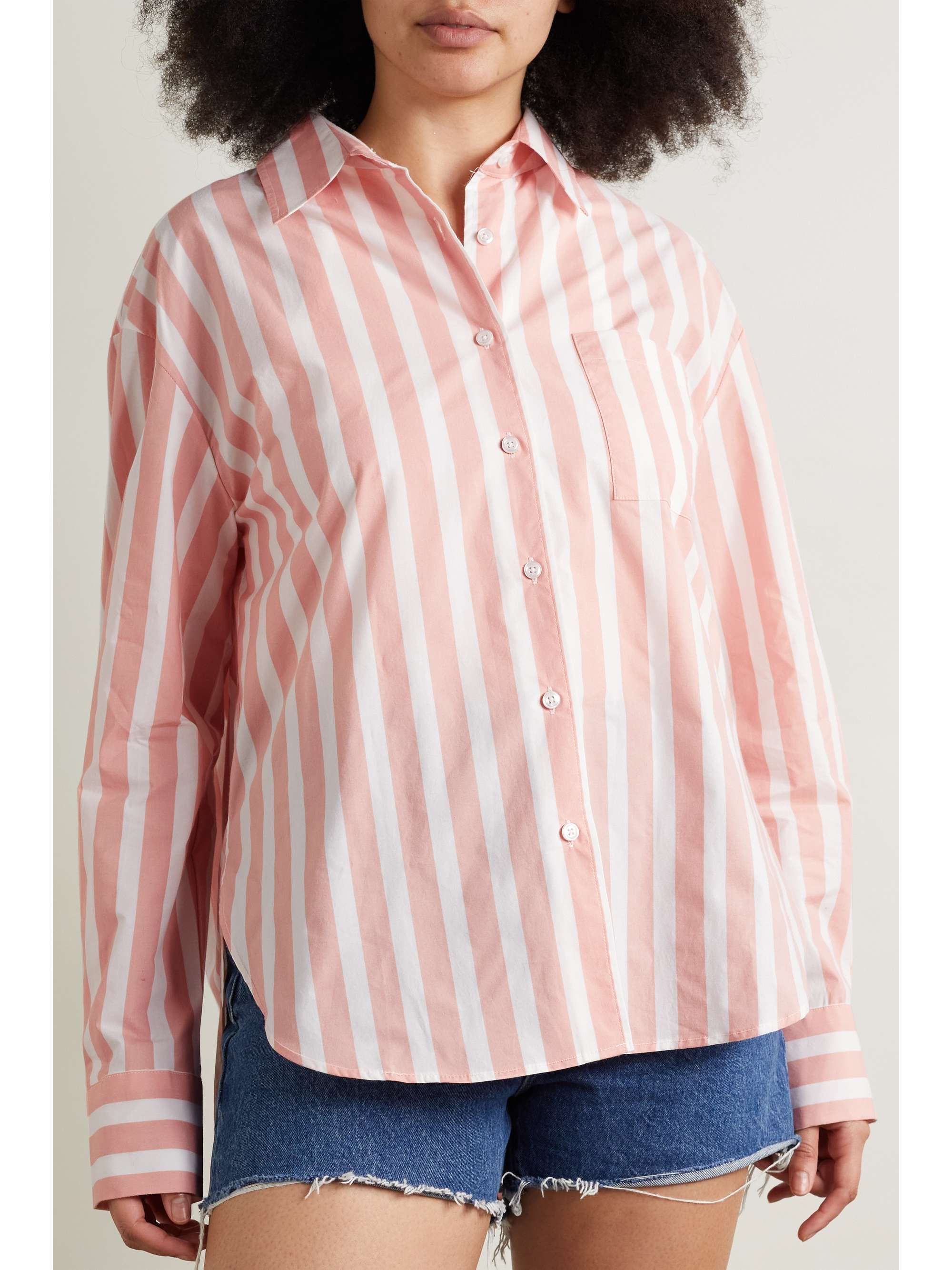 THE FRANKIE SHOP Chemise en popeline de coton biologique Lui