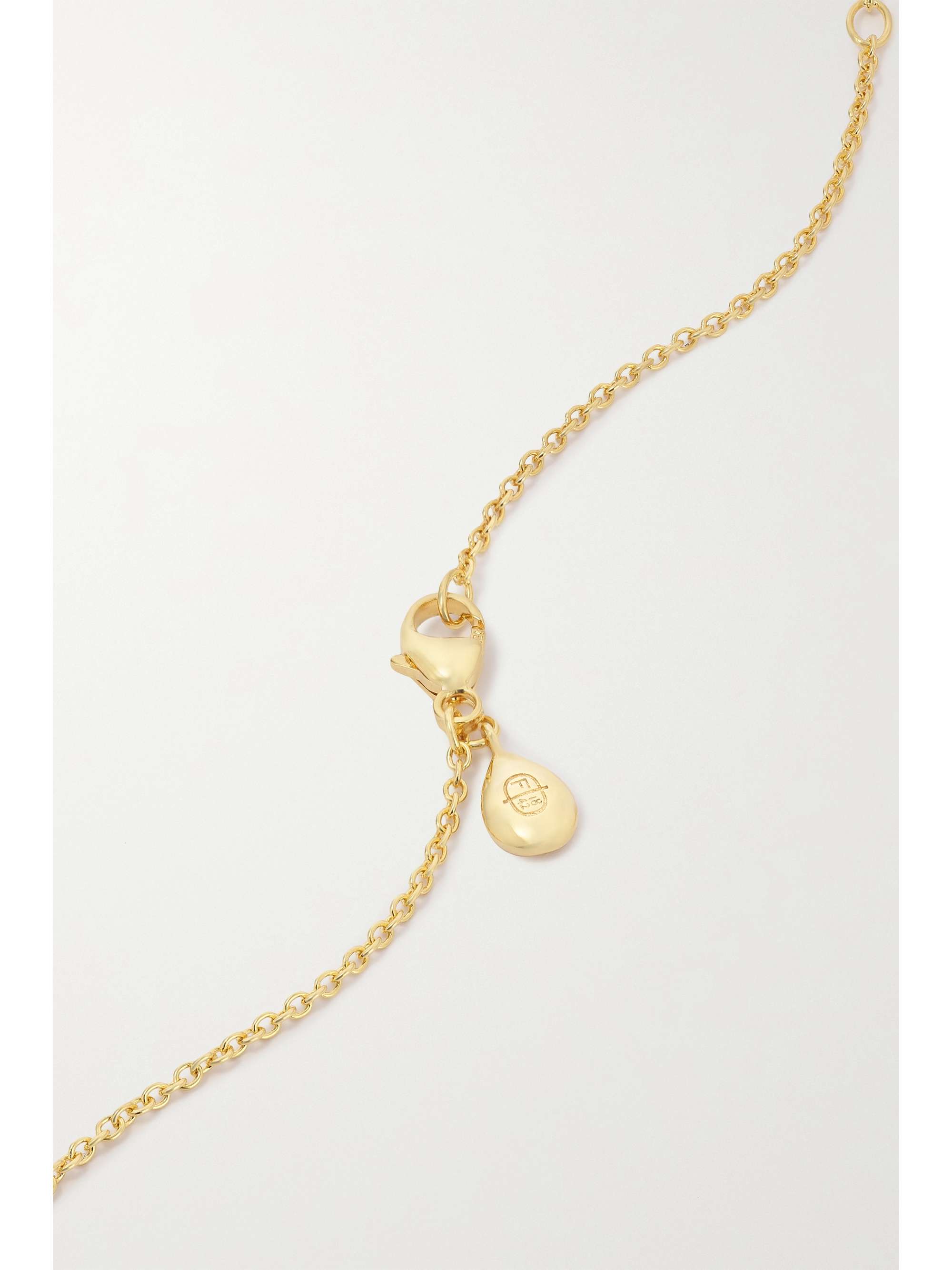 FABERGÉ Essence 18-karat gold diamond necklace