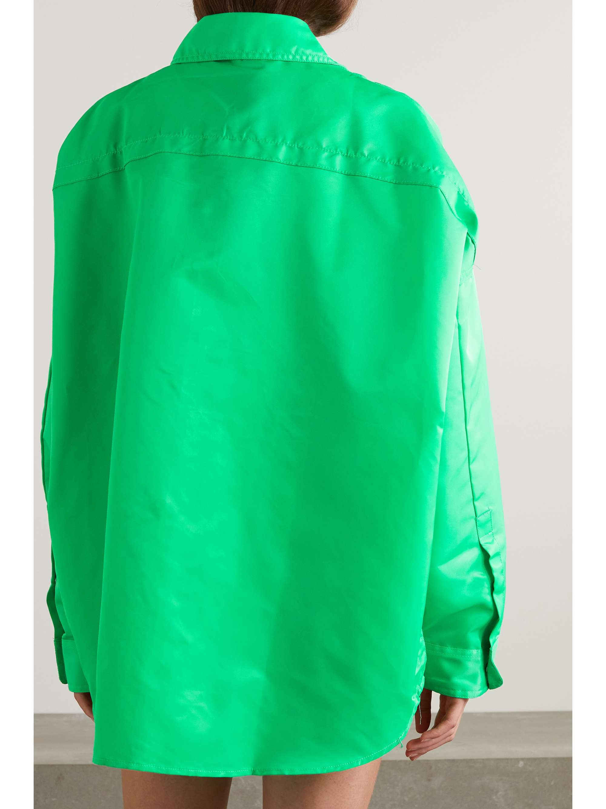 THE FRANKIE SHOP Perla oversized woven shirt