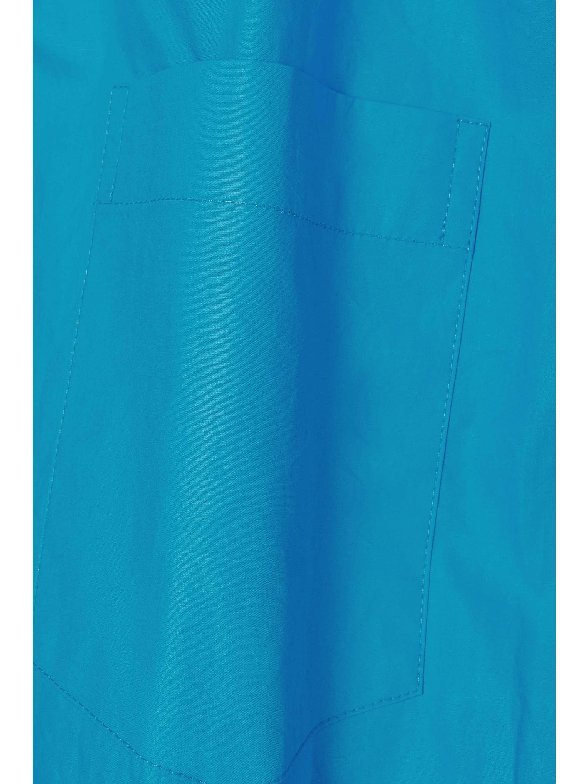 THE FRANKIE SHOP Udine oversized belted cotton-poplin shirt