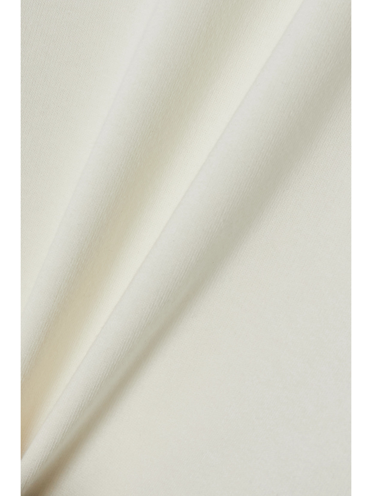 The Row Essentials Corzas Cotton-terry Polo Top In Cream