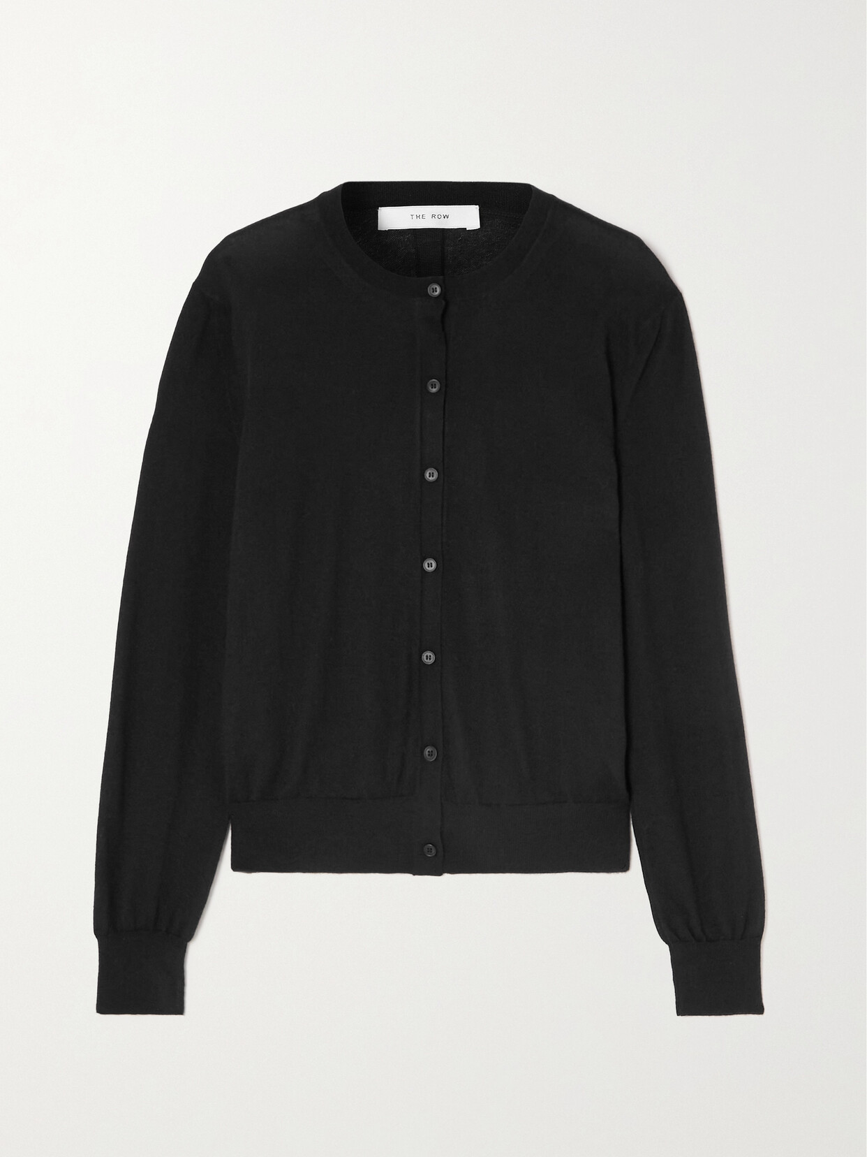 Shop The Row Essentials Battersea Cashmere Cardigan In Black