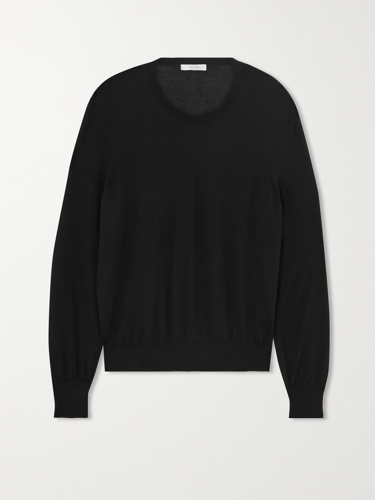 Shop The Row Islington Cashmere Sweater In Black