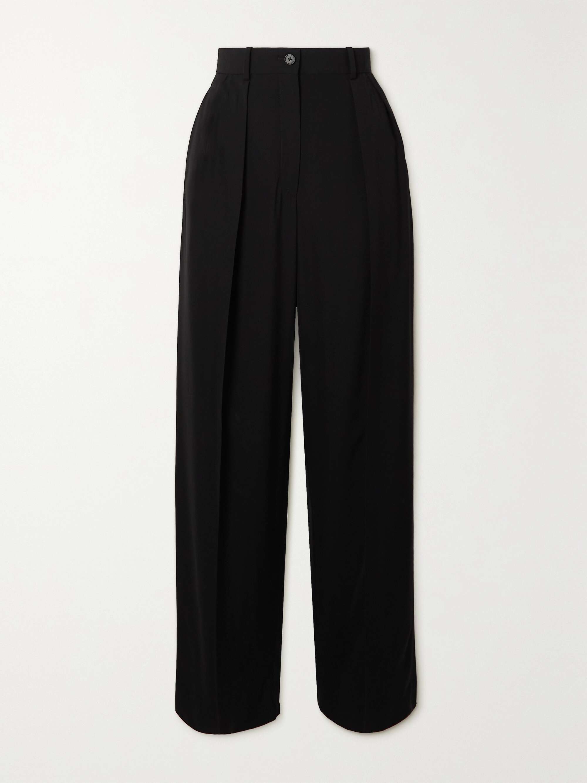 THE ROW Igor crepe straight-leg pants | NET-A-PORTER