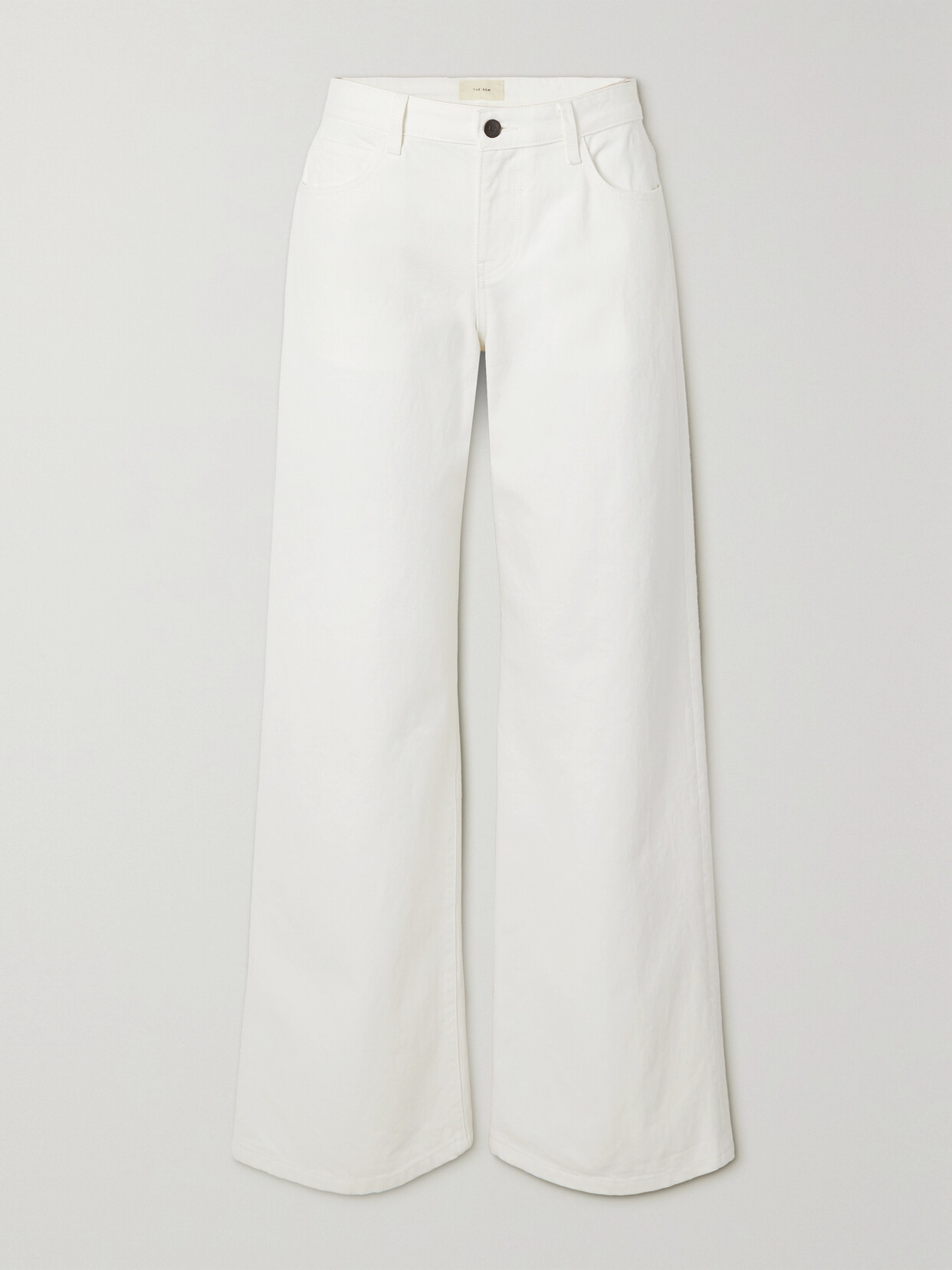 Shop The Row Essentials Eglitta Boyfriend Jeans In White