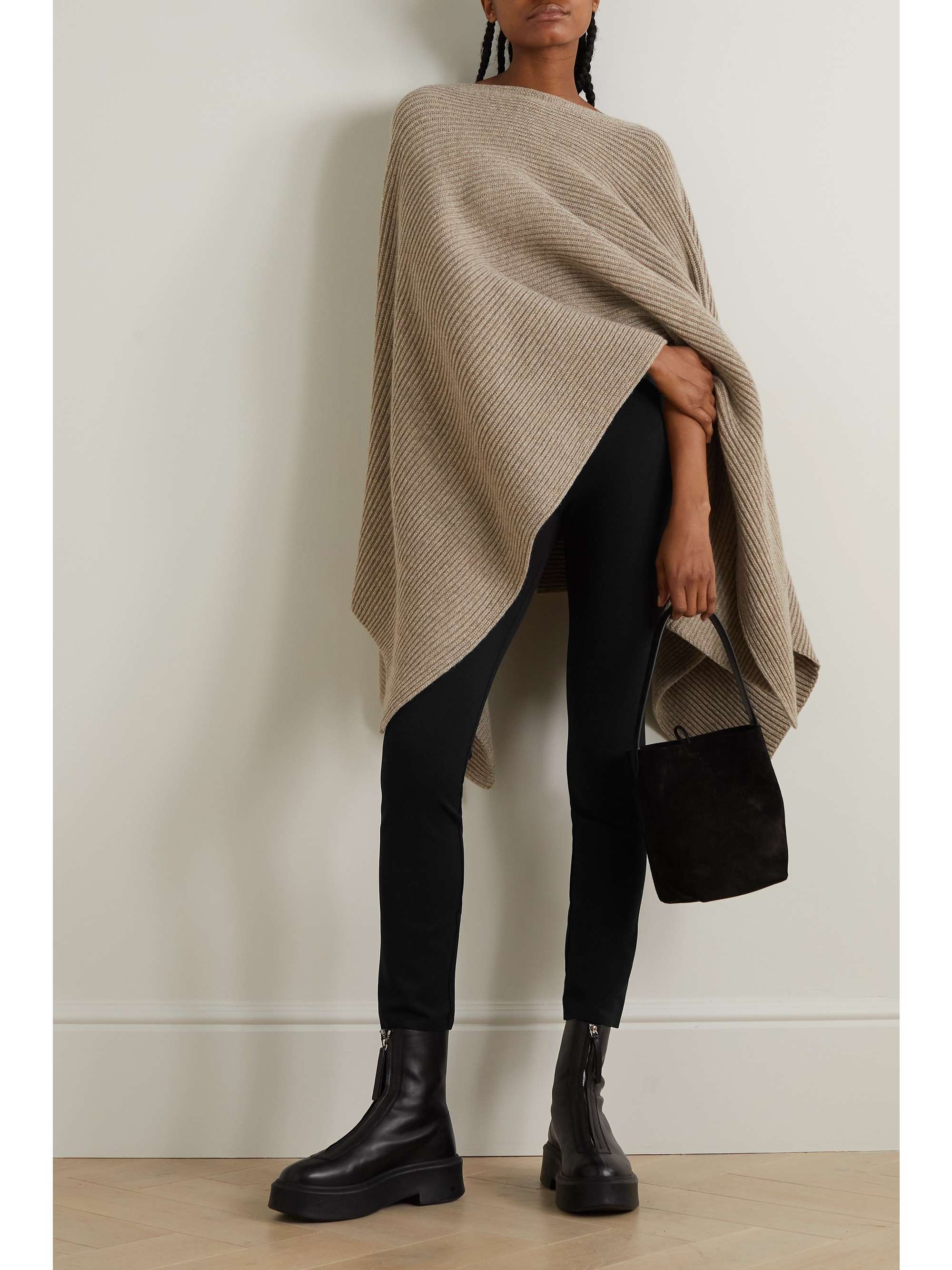 THE ROW Wistworth eng geschnittene Hose aus Stretch-Ponte