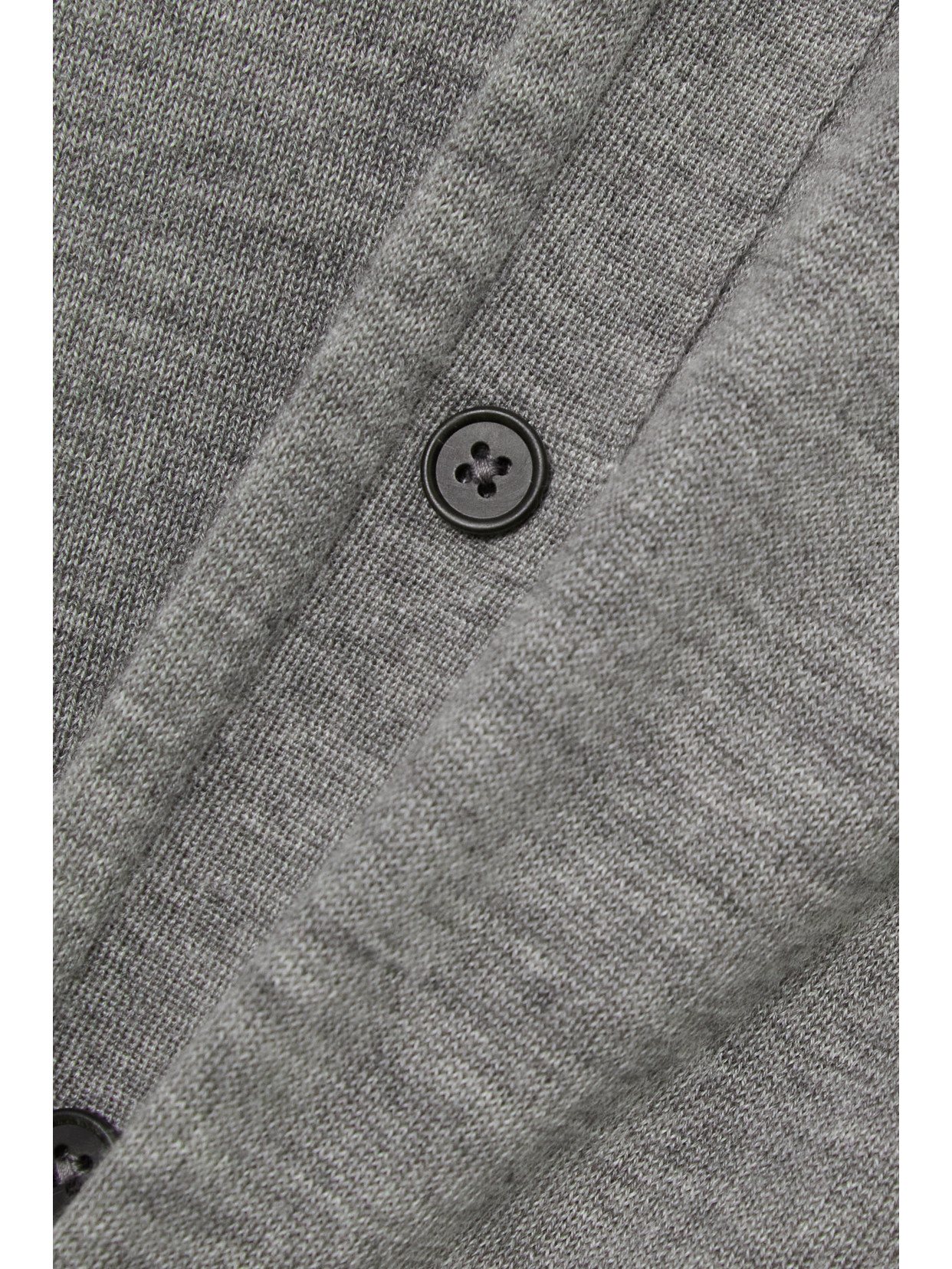 The Row Battersea Round-neck Cashmere Cardigan In Gray