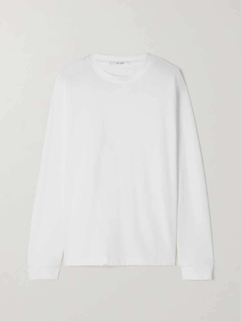 The Row Essentials Ciles Cotton-jersey T-shirt