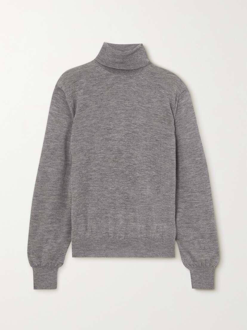 The Row Lambeth Cashmere Turtleneck Sweater -  - x large