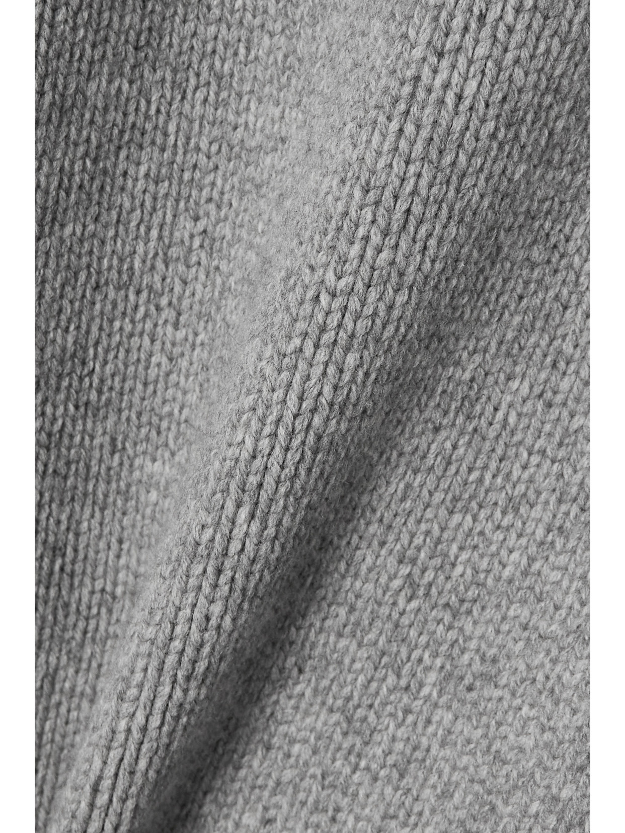 The Row Kensington Cashmere Turtleneck Sweater In Gray