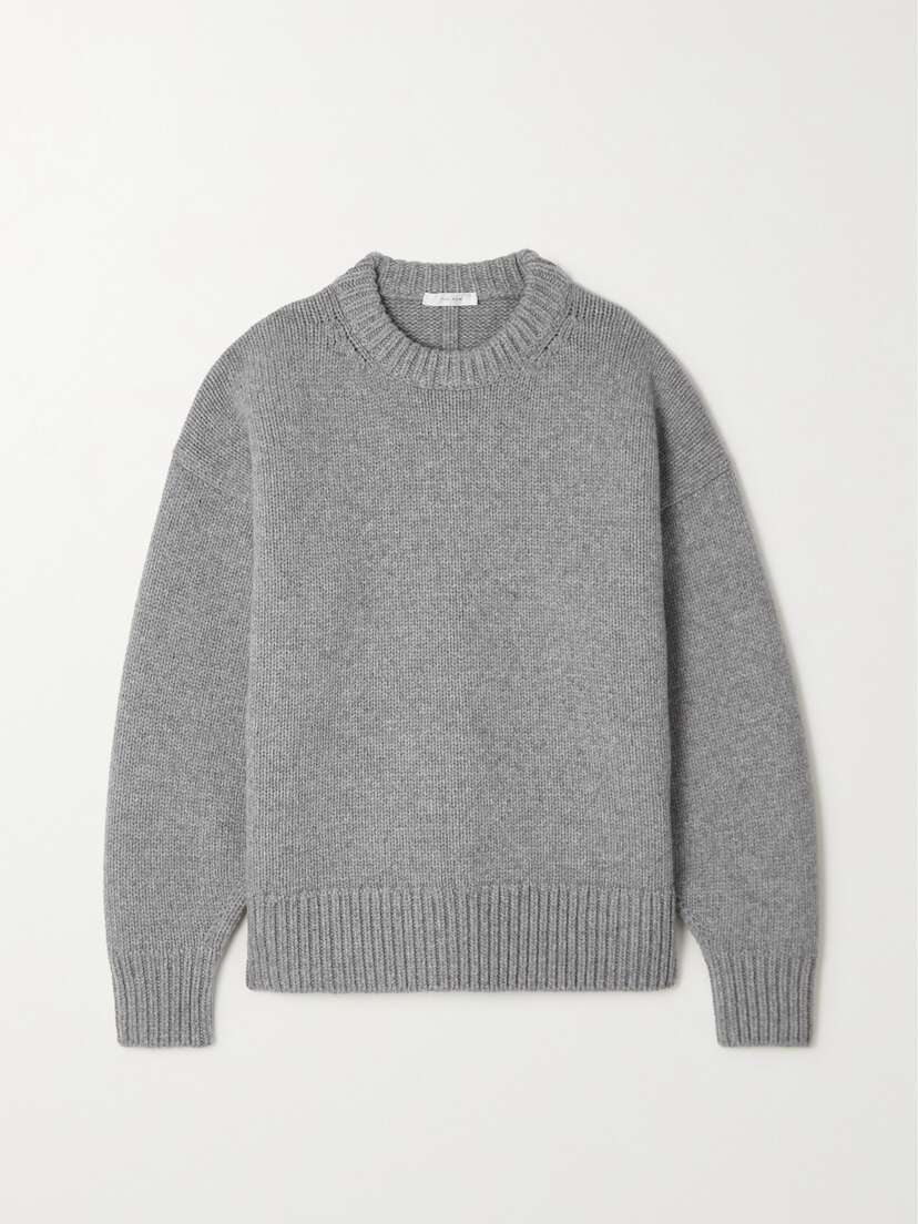 The Row Essentials Ophelia Oversized Wool And Cashmere-blend Sweater