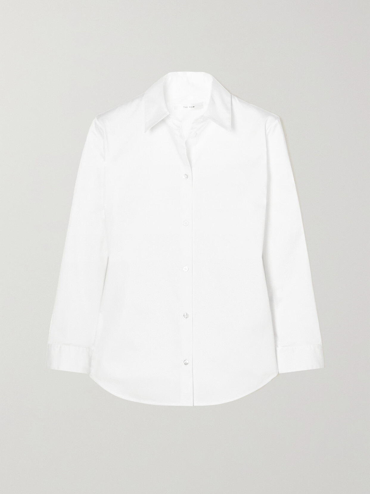 The Row - Petra Cotton-poplin Shirt - White