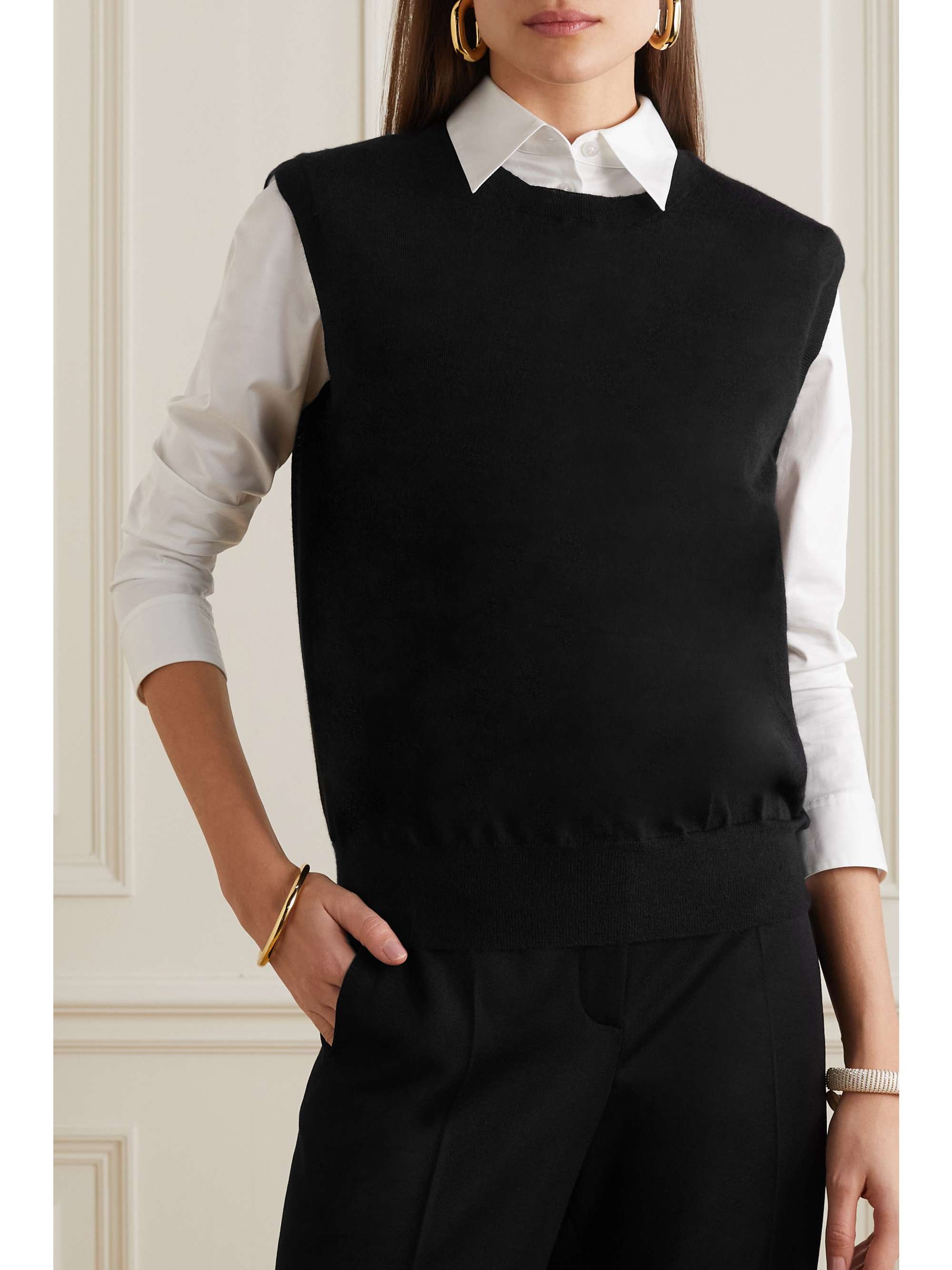 THE ROW Balham cashmere top
