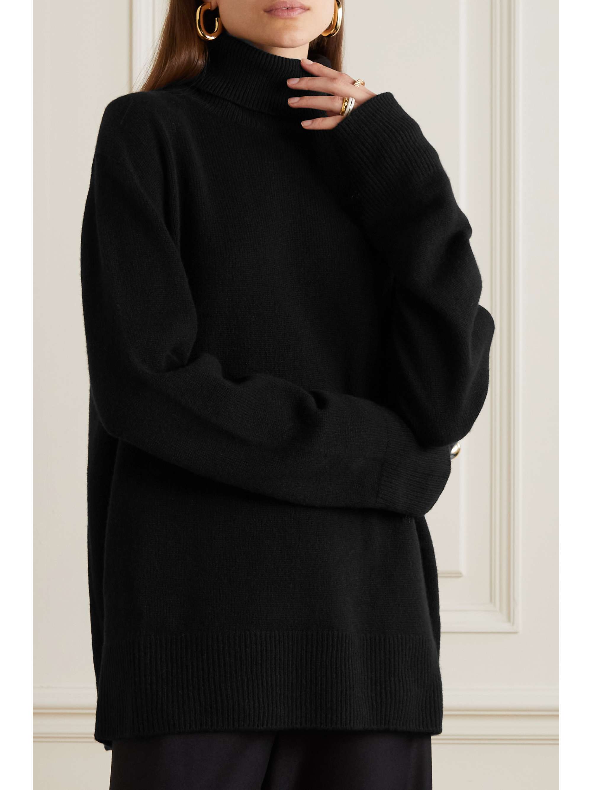 THE ROW Stepny wool and cashmere-blend turtleneck sweater