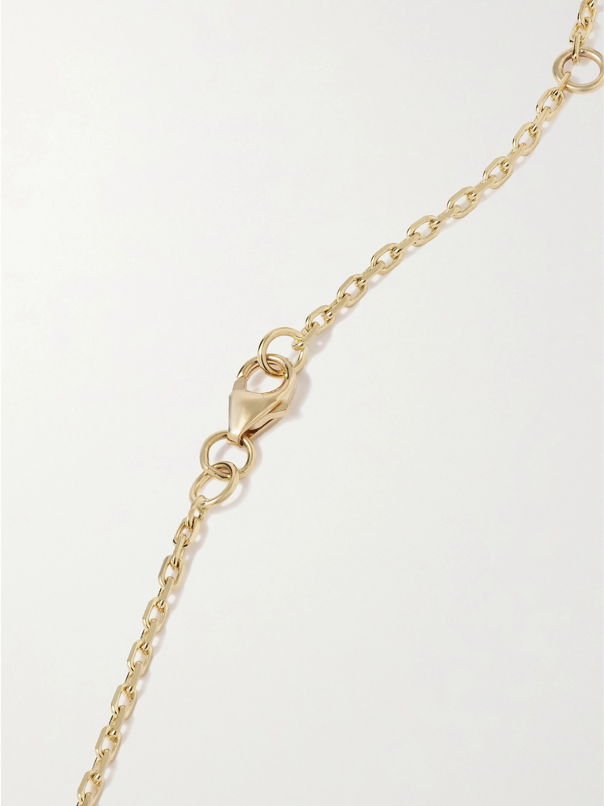 Gemella Sweetheart 18-karat Gold Diamond Necklace In Gold