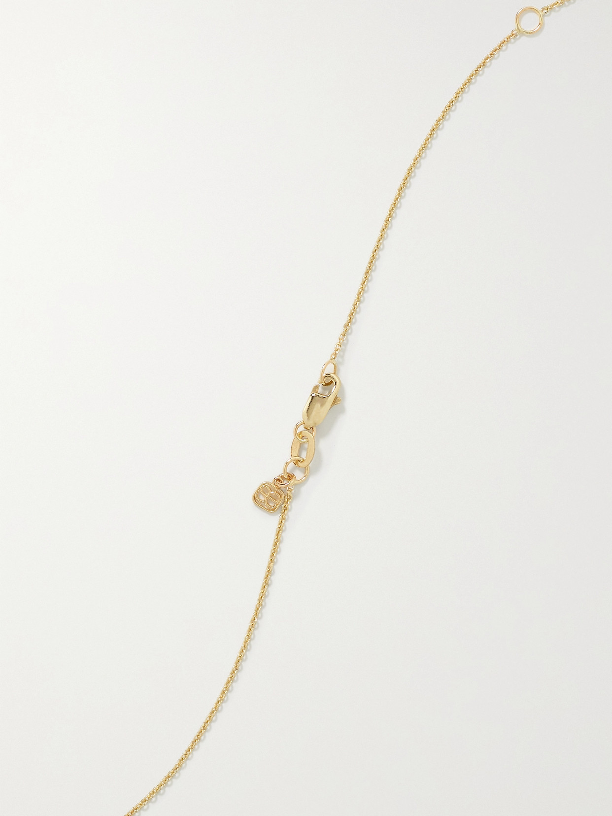 Sydney Evan Lobster 14-karat Gold Diamond Necklace In Gold