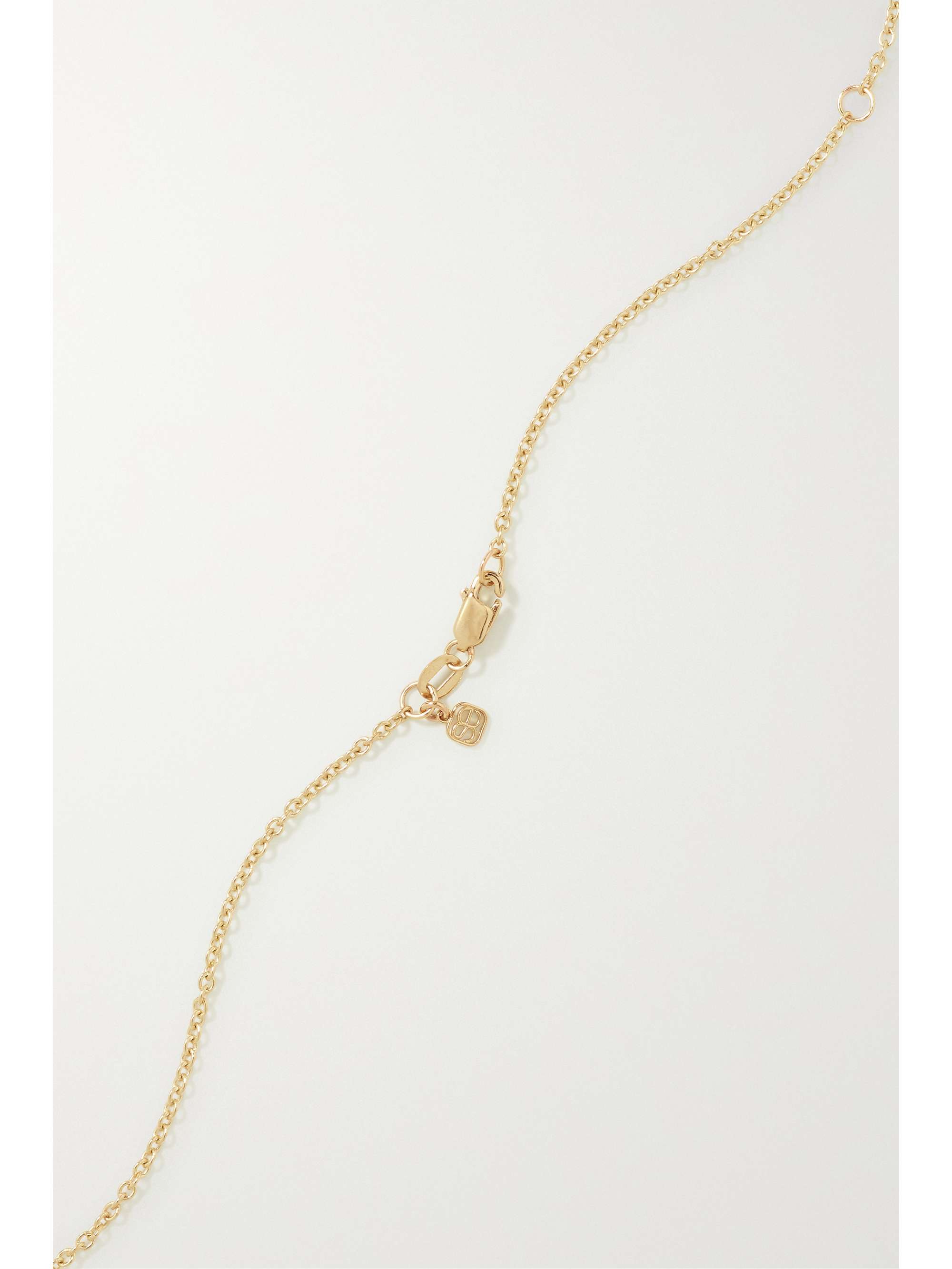 SYDNEY EVAN Icon 14-karat gold diamond necklace