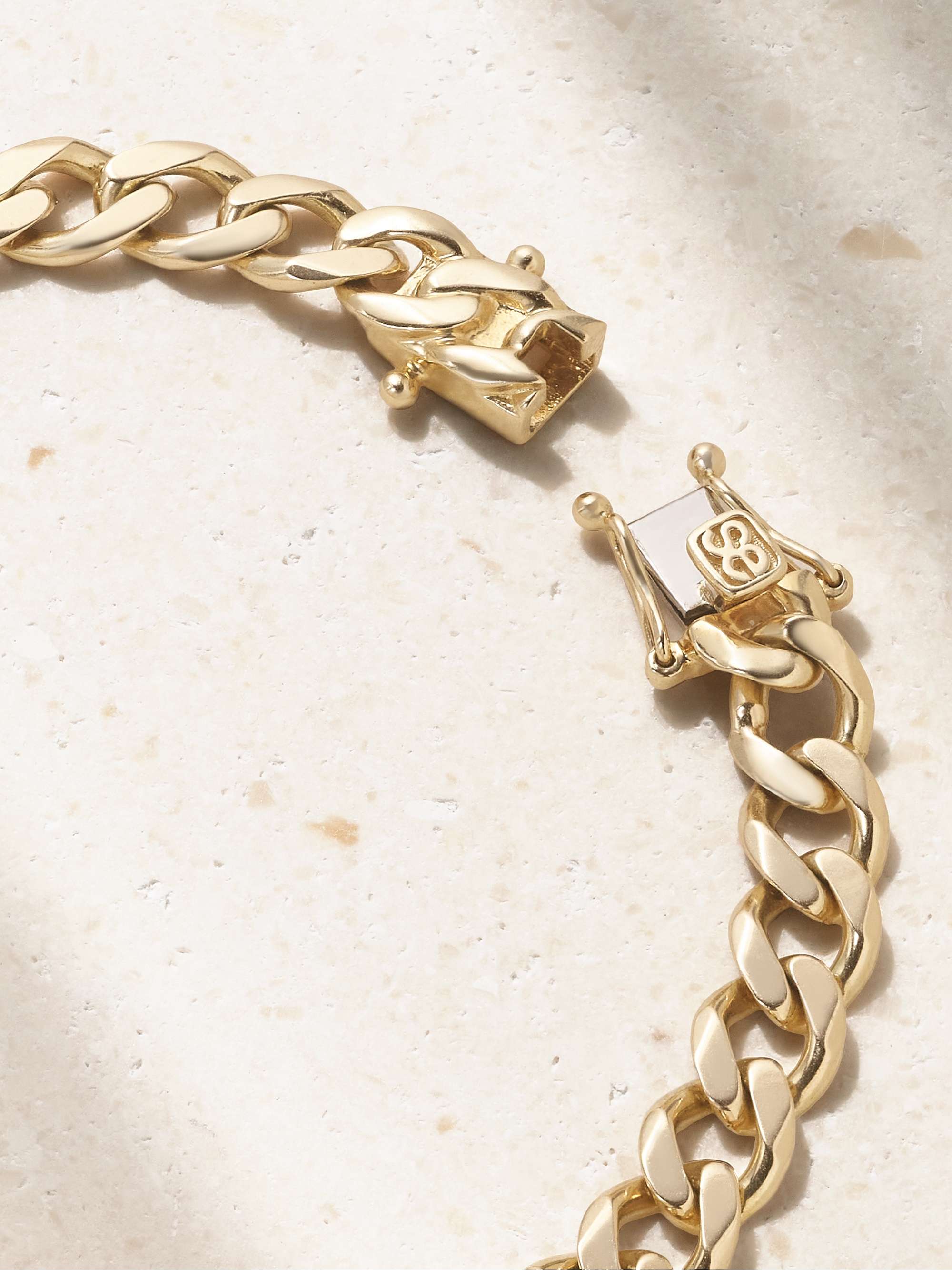 SYDNEY EVAN 14-karat gold diamond bracelet