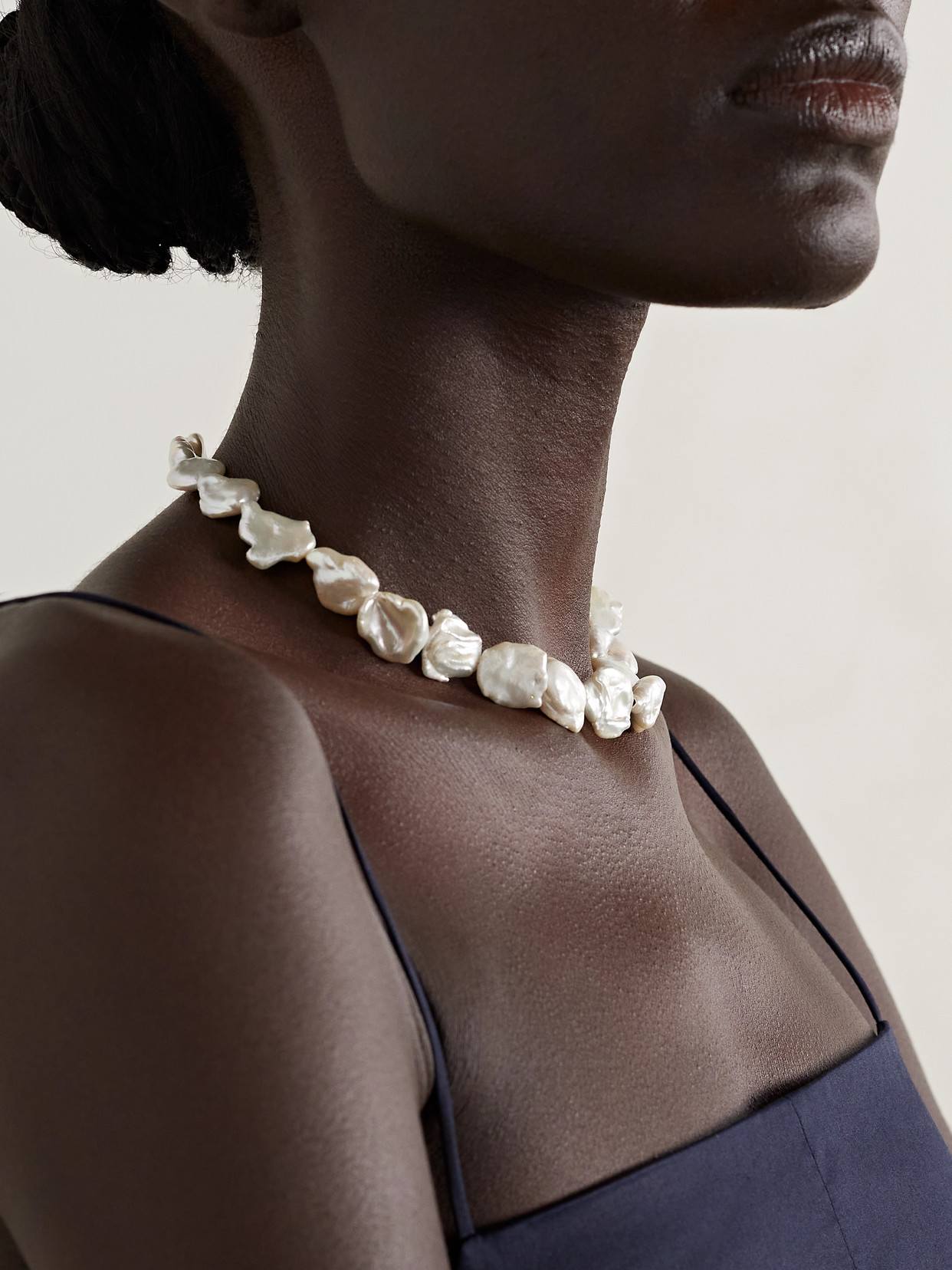 Mateo 14-karat Gold Pearl Necklace In Gold